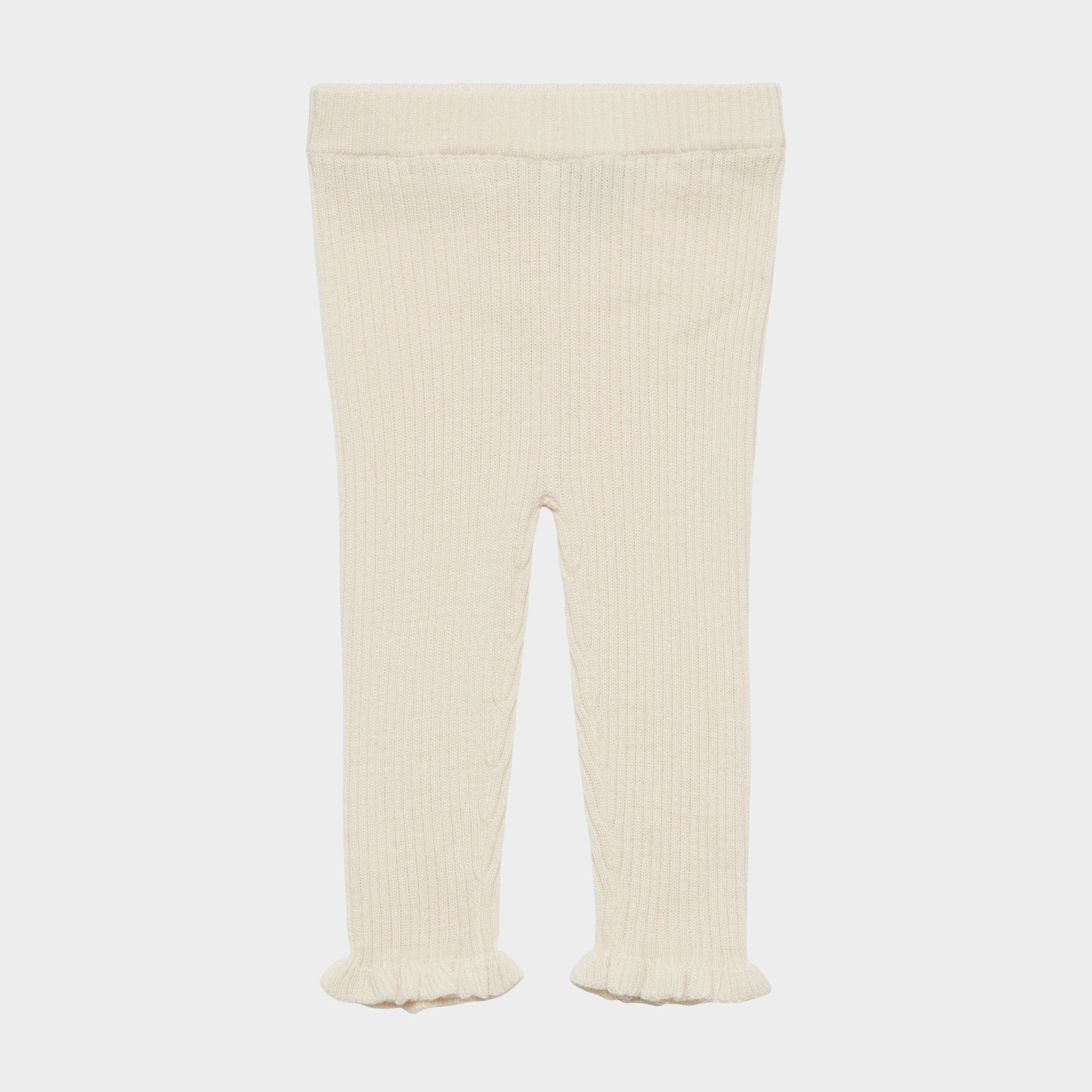 FUB-Baby Ruffle Leggings Ecru