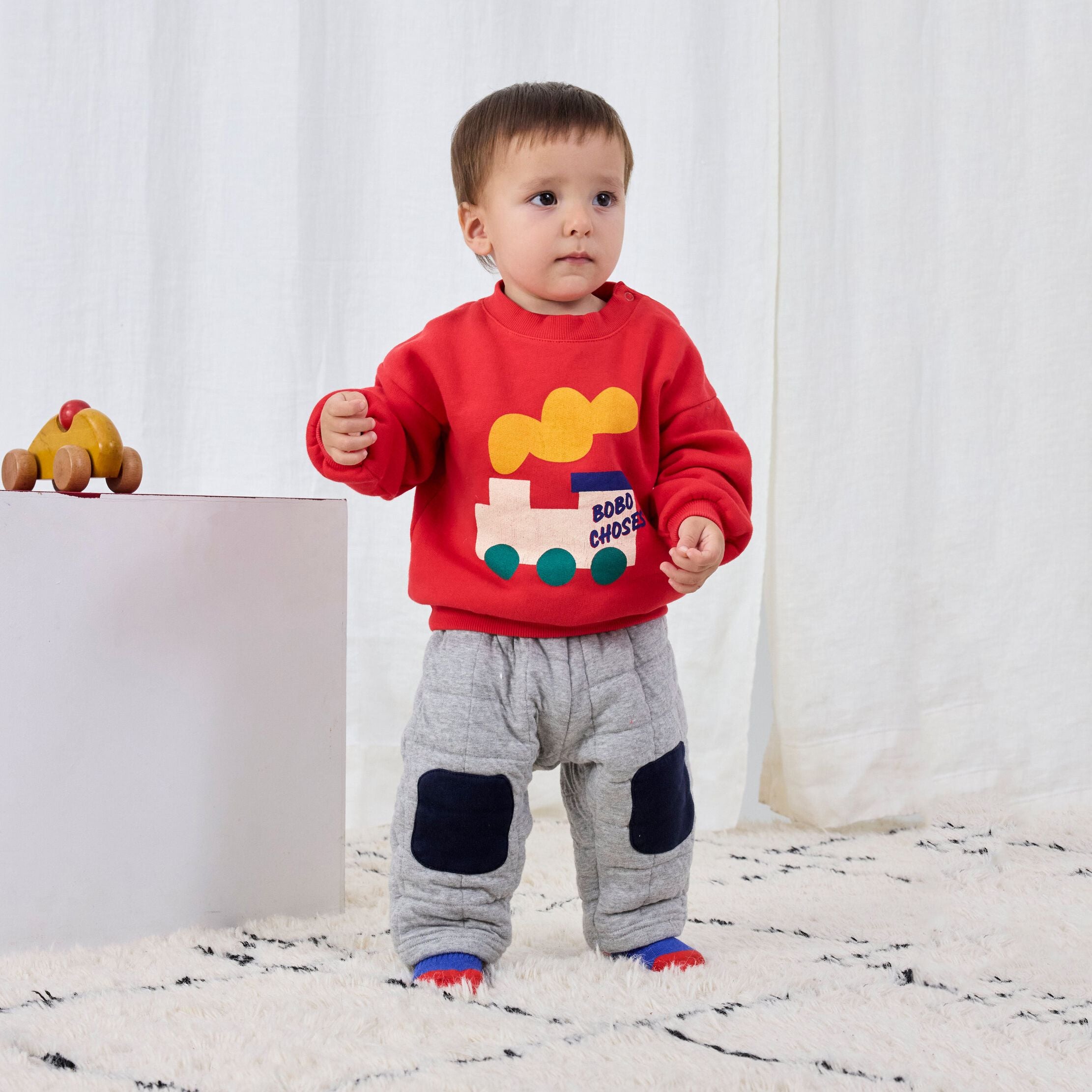 Bobo Choses-Baby Red Sweatshirt