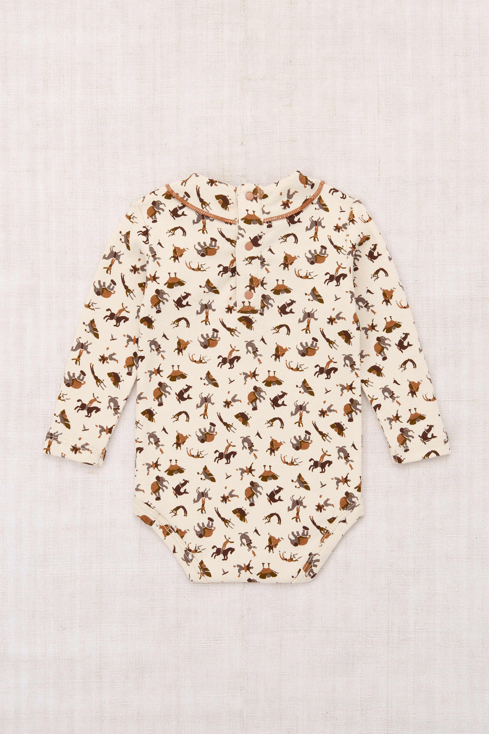 Misha & Puff-Baby Scout Onesie String Circus