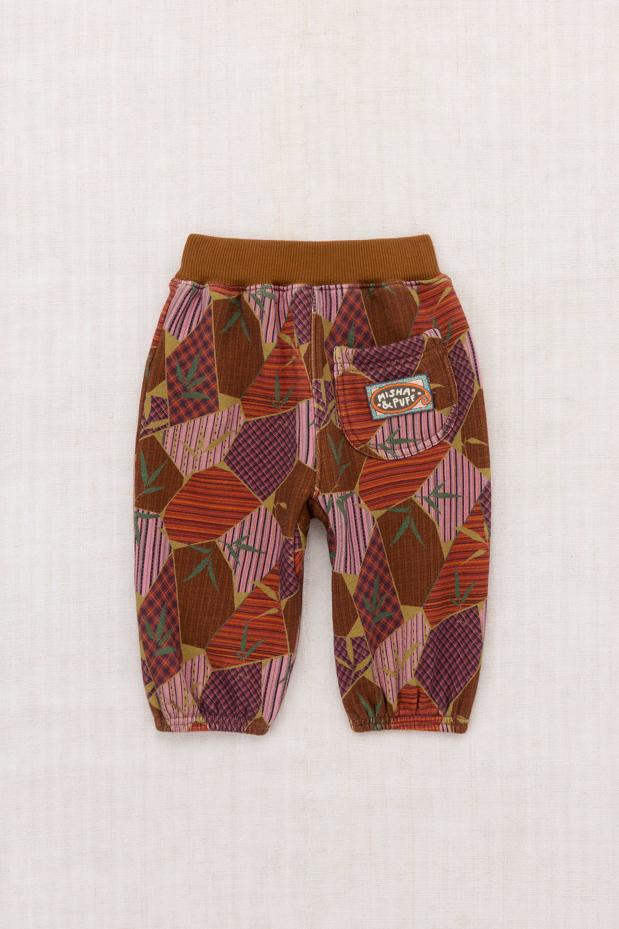Misha & Puff-Baby Gymclass Jogger Antique Rose Kyoto