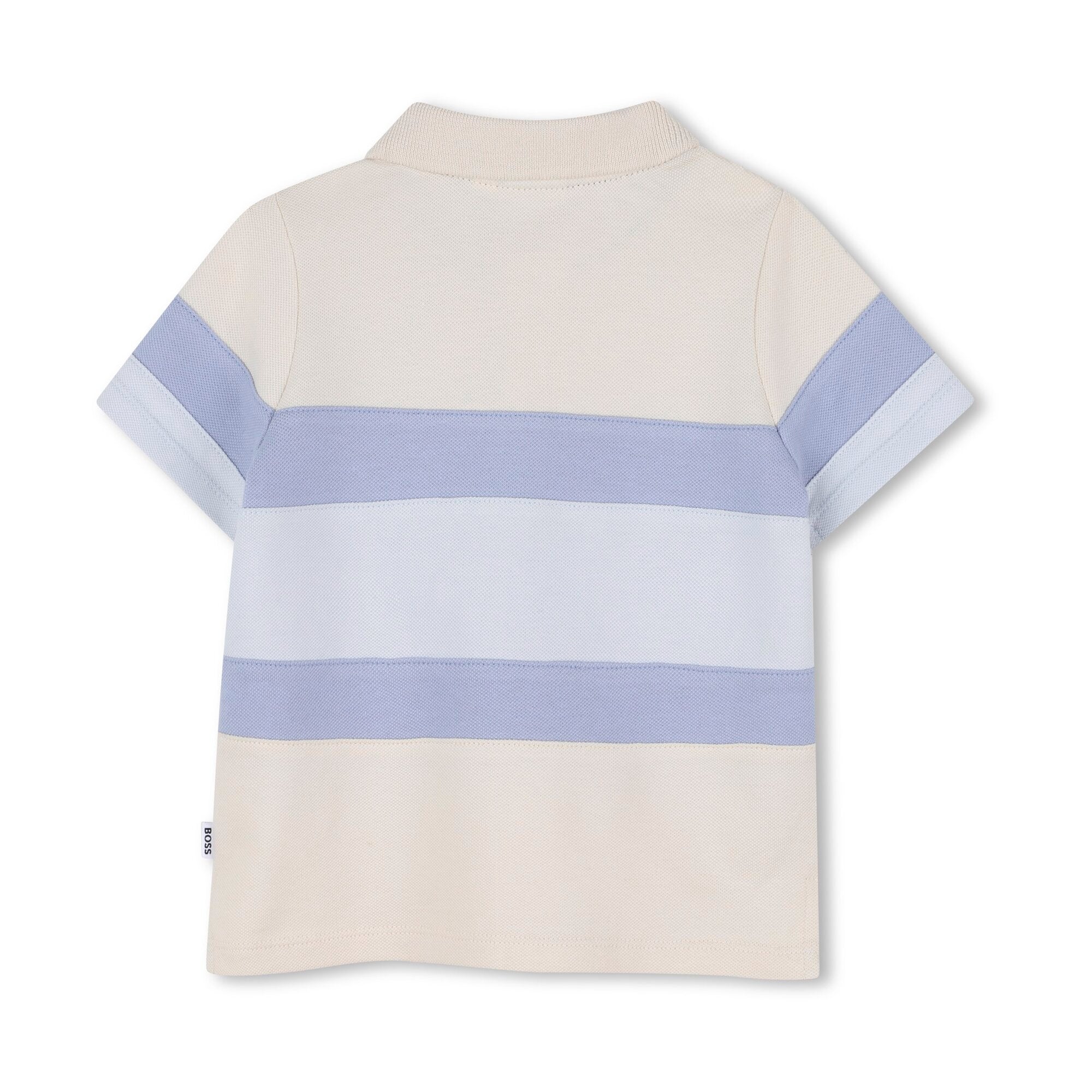 Boss-Polo Shirt In Piqu Sand