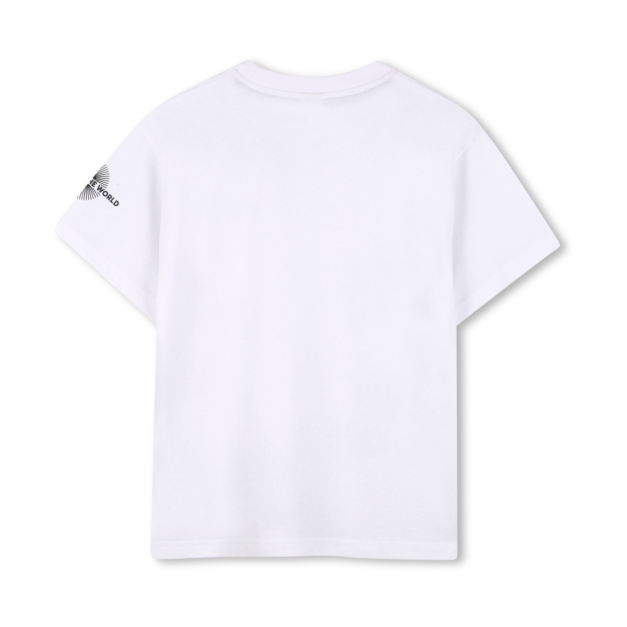 Boss-Short-Sleeved T-Shirt In Cotton Jersey White
