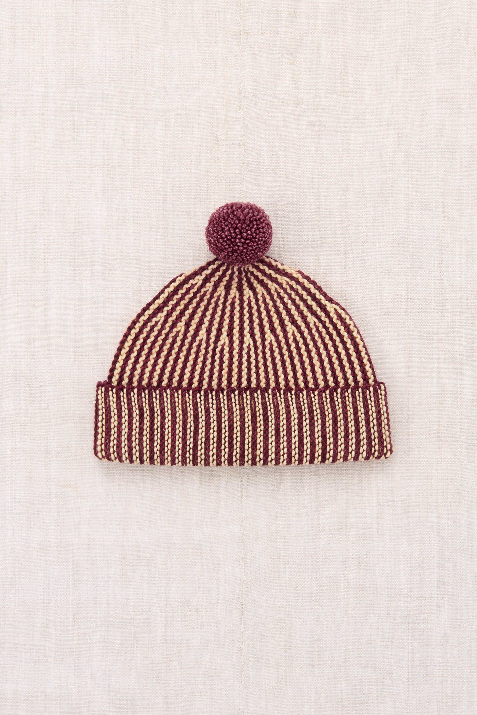 Misha & Puff-Strata Garter Hat Cambridge