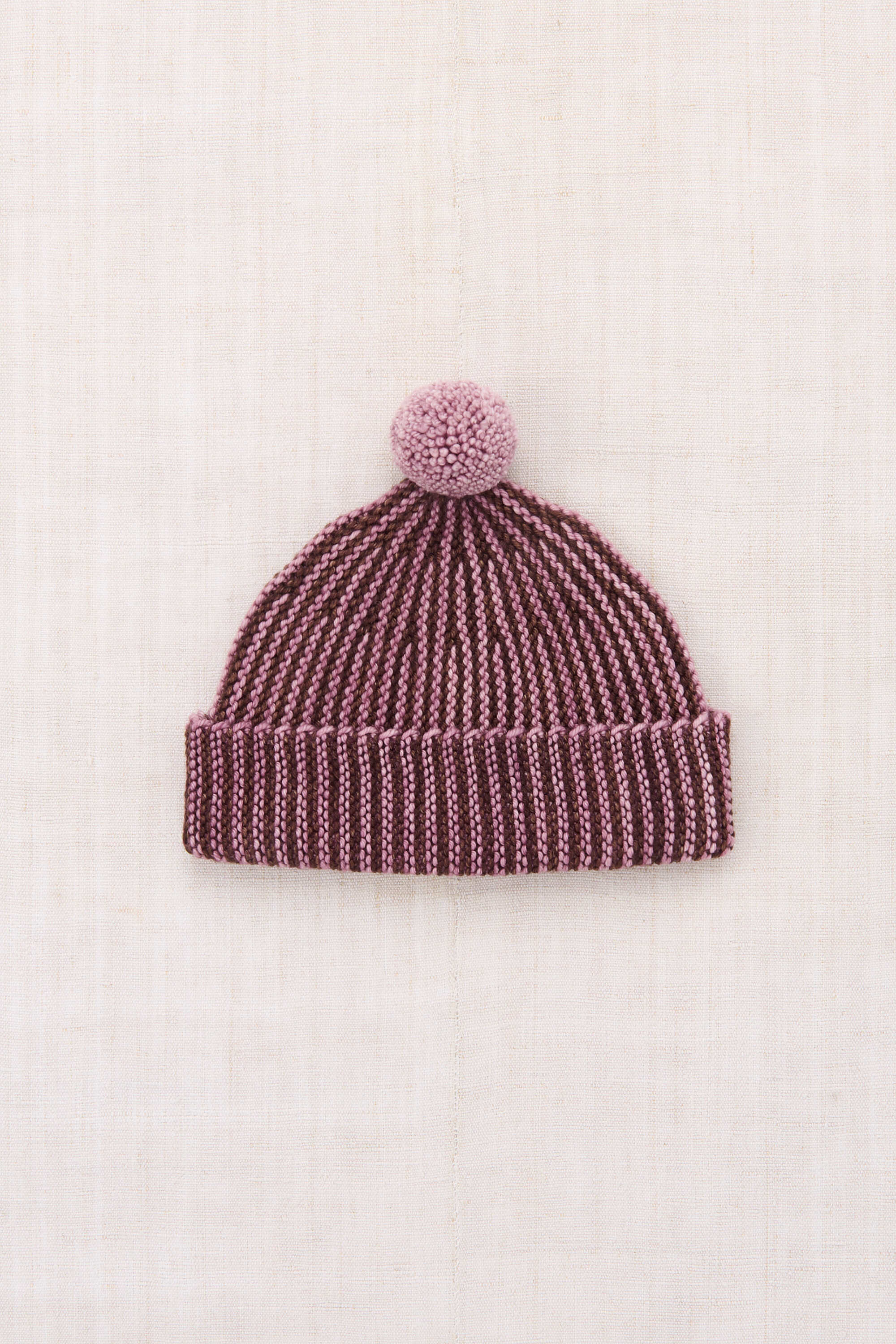 Misha & Puff-Strata Garter Hat Antique Rose