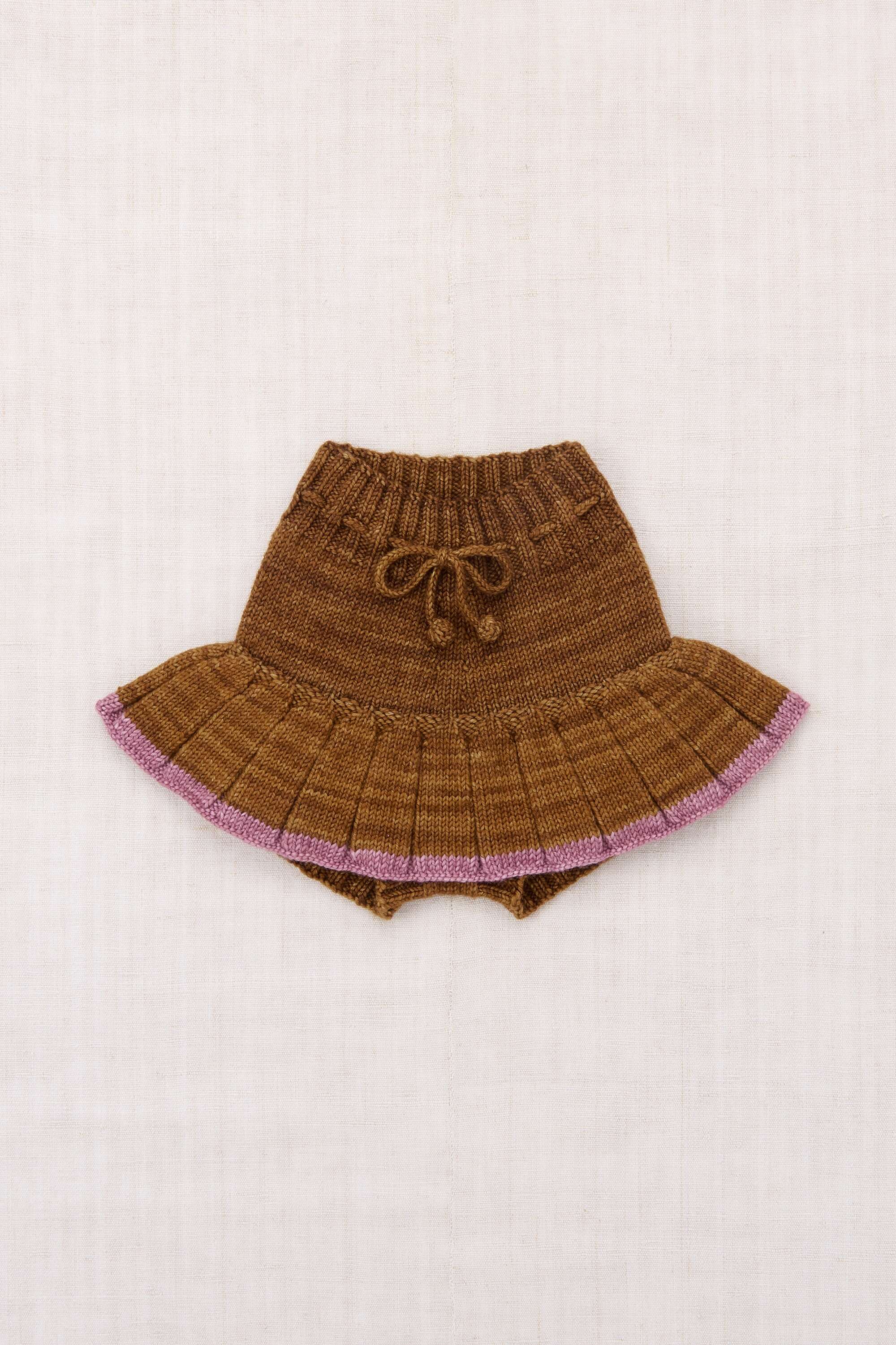 Misha & Puff-Skating Pond Skirt Nutmeg