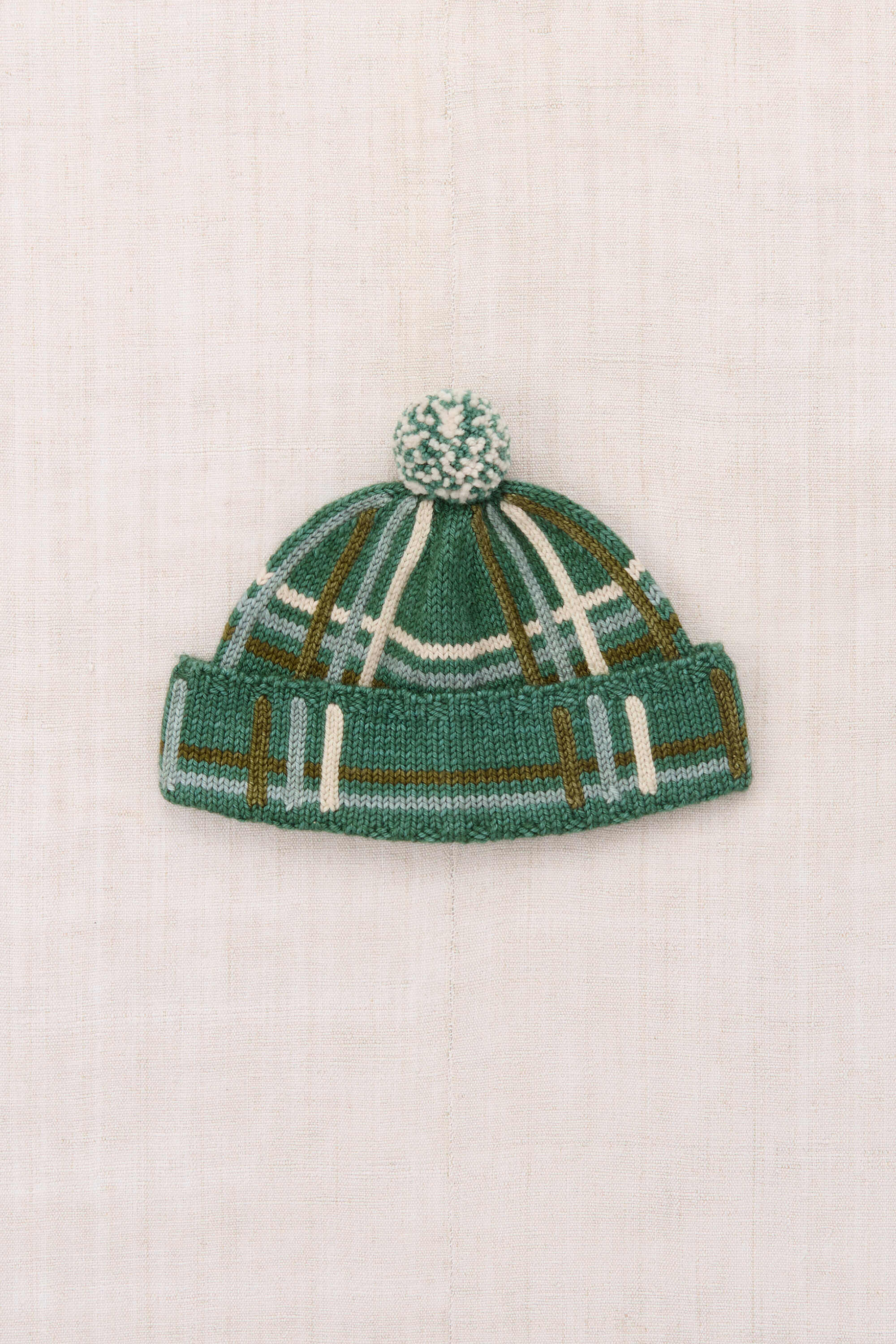 Misha & Puff-Plaid Cap Bough