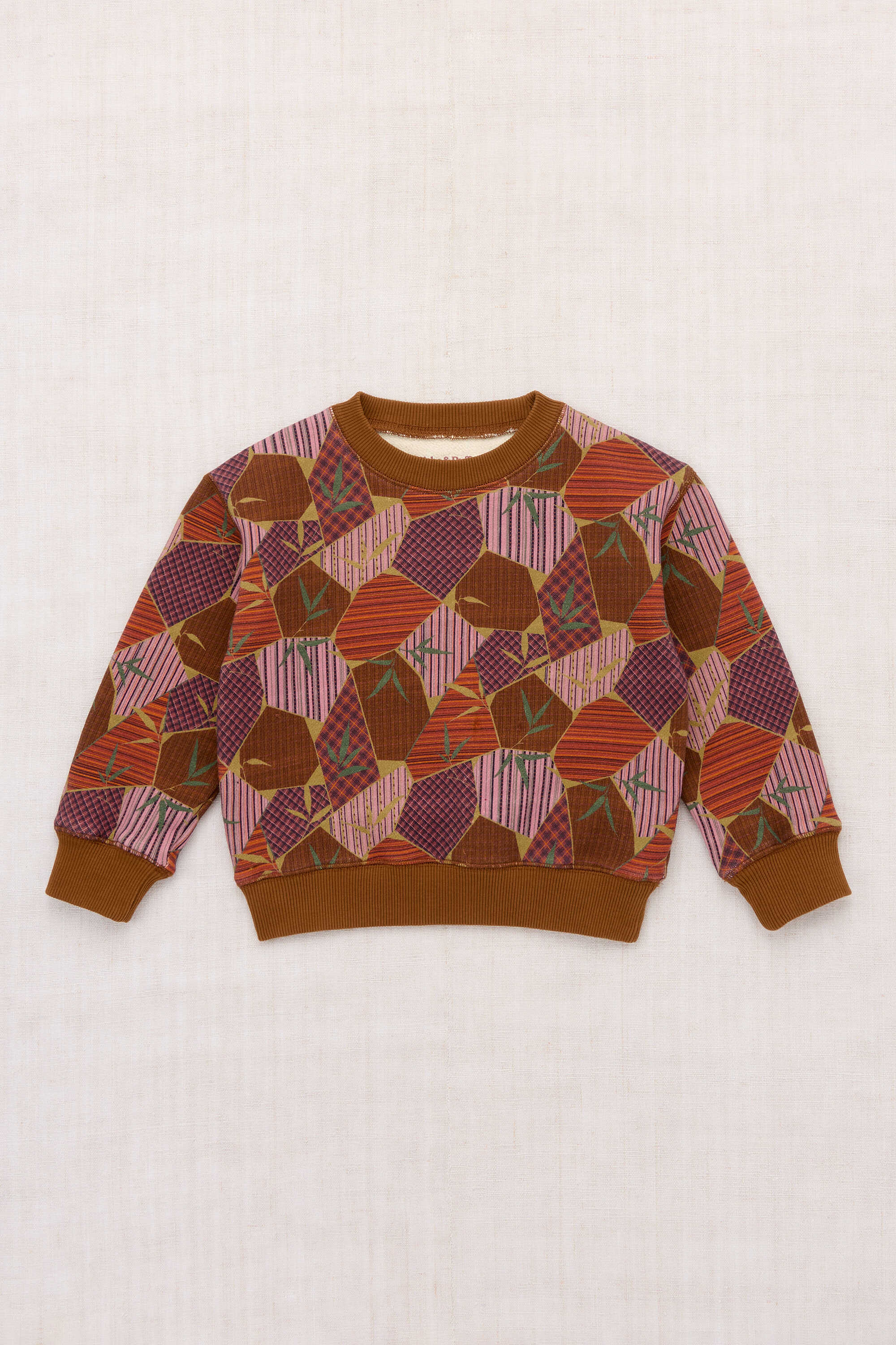 Misha & Puff-Crewneck Sweatshirt Antique Rose Kyoto