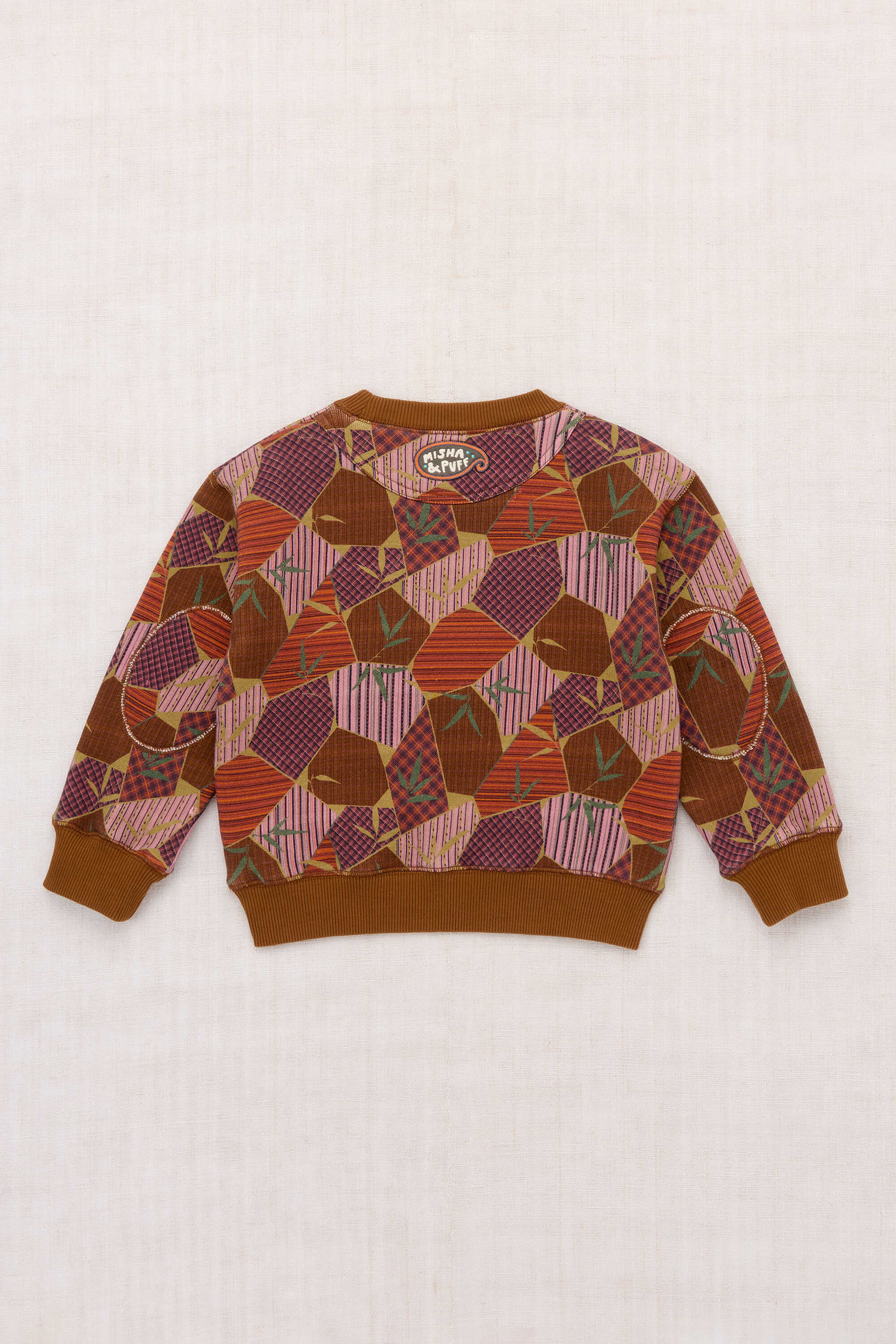 Misha & Puff-Crewneck Sweatshirt Antique Rose Kyoto