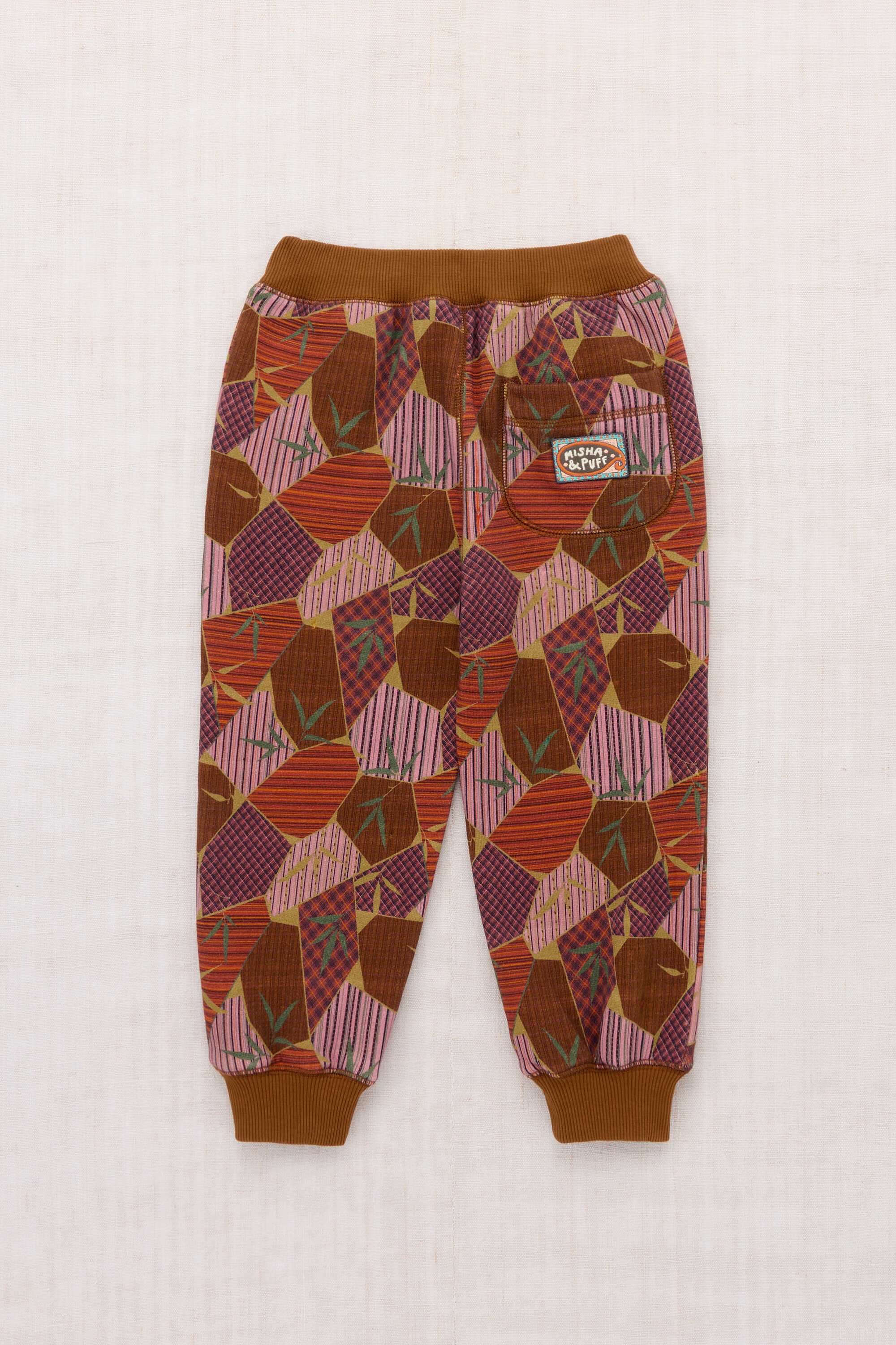 Misha & Puff-Court Jogger Antique Rose Kyoto