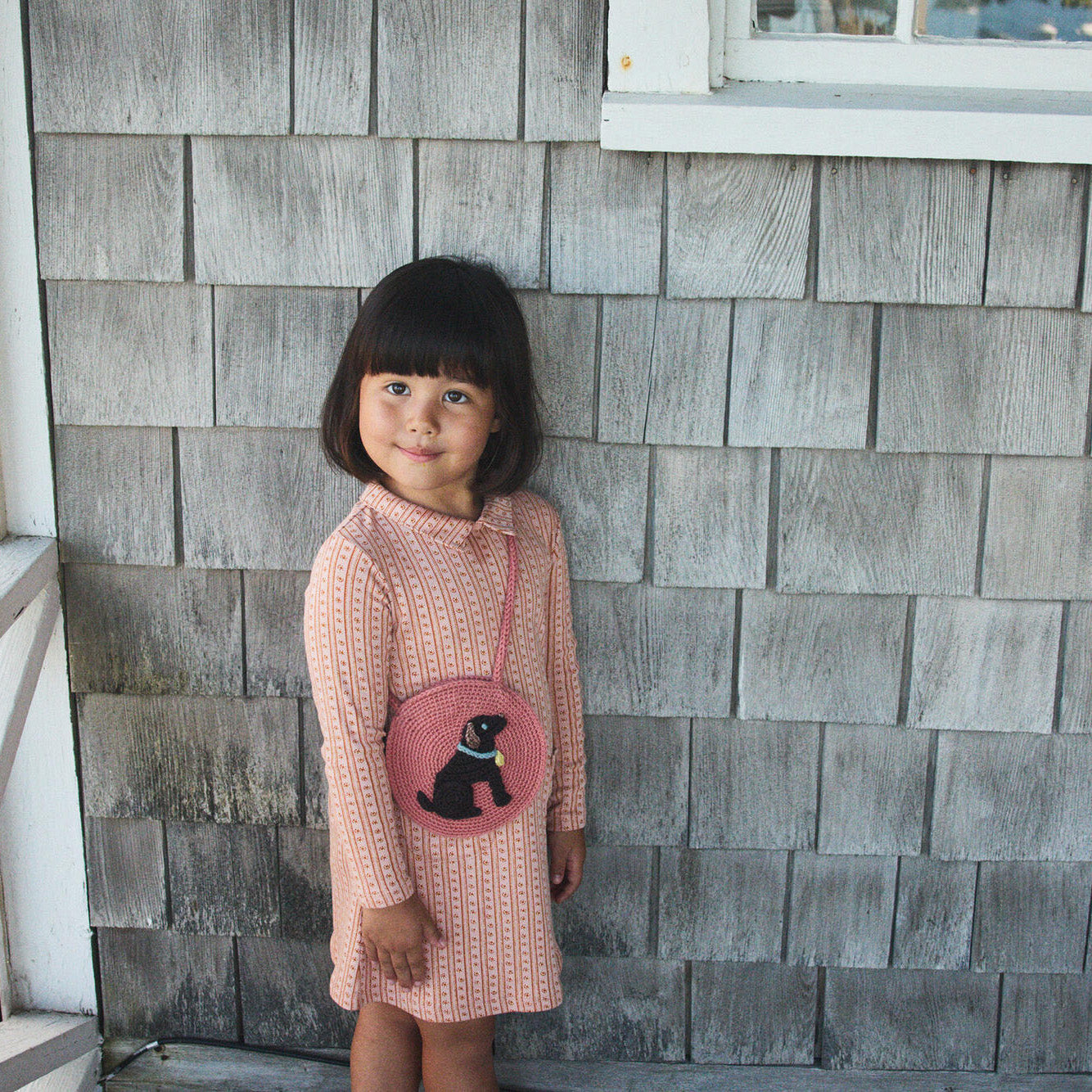 Misha & Puff-Puppy Circle Bag Rosewood