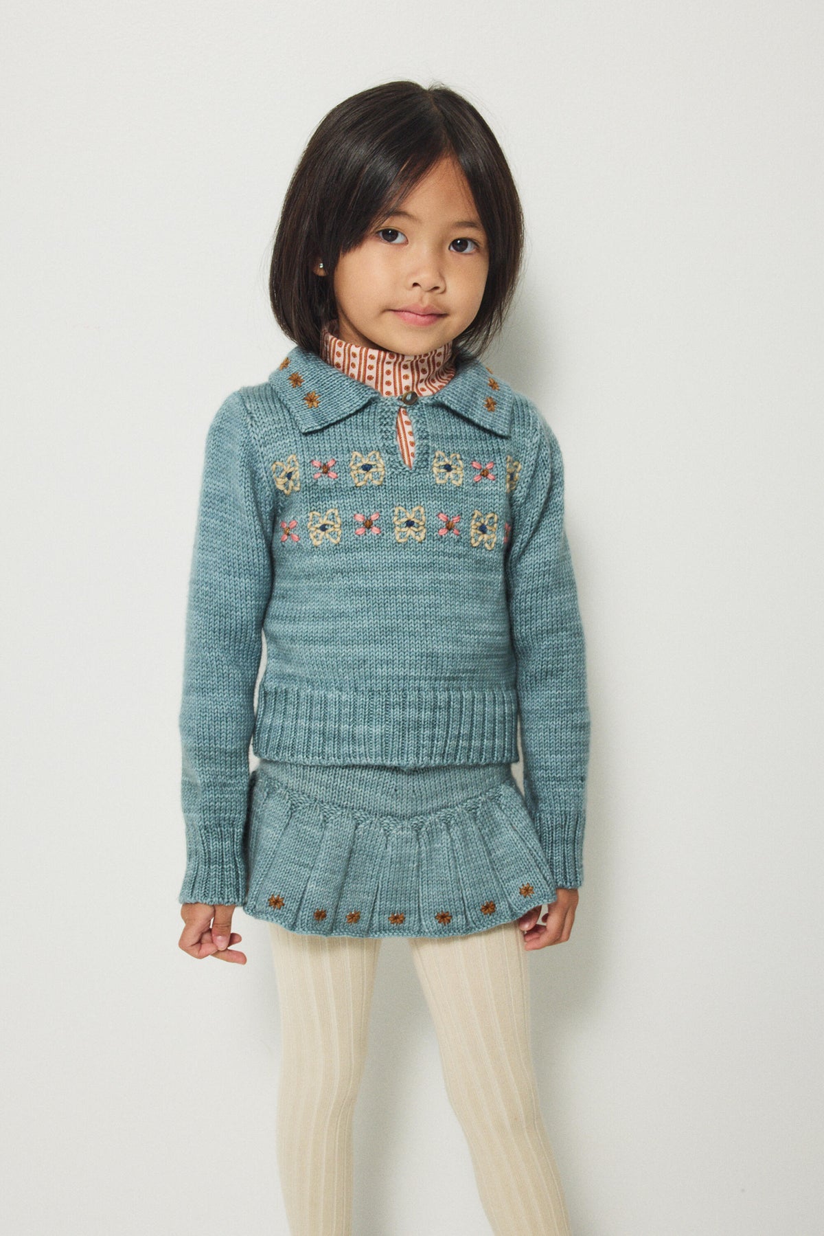 Misha & Puff-Floret Leonie Sweater Slate