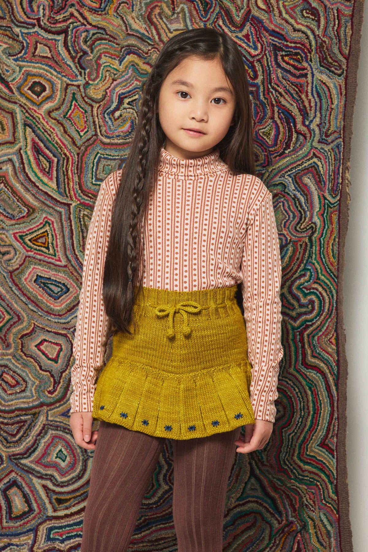 Misha & Puff-Étoile Skating Pond Skirt Pistachio