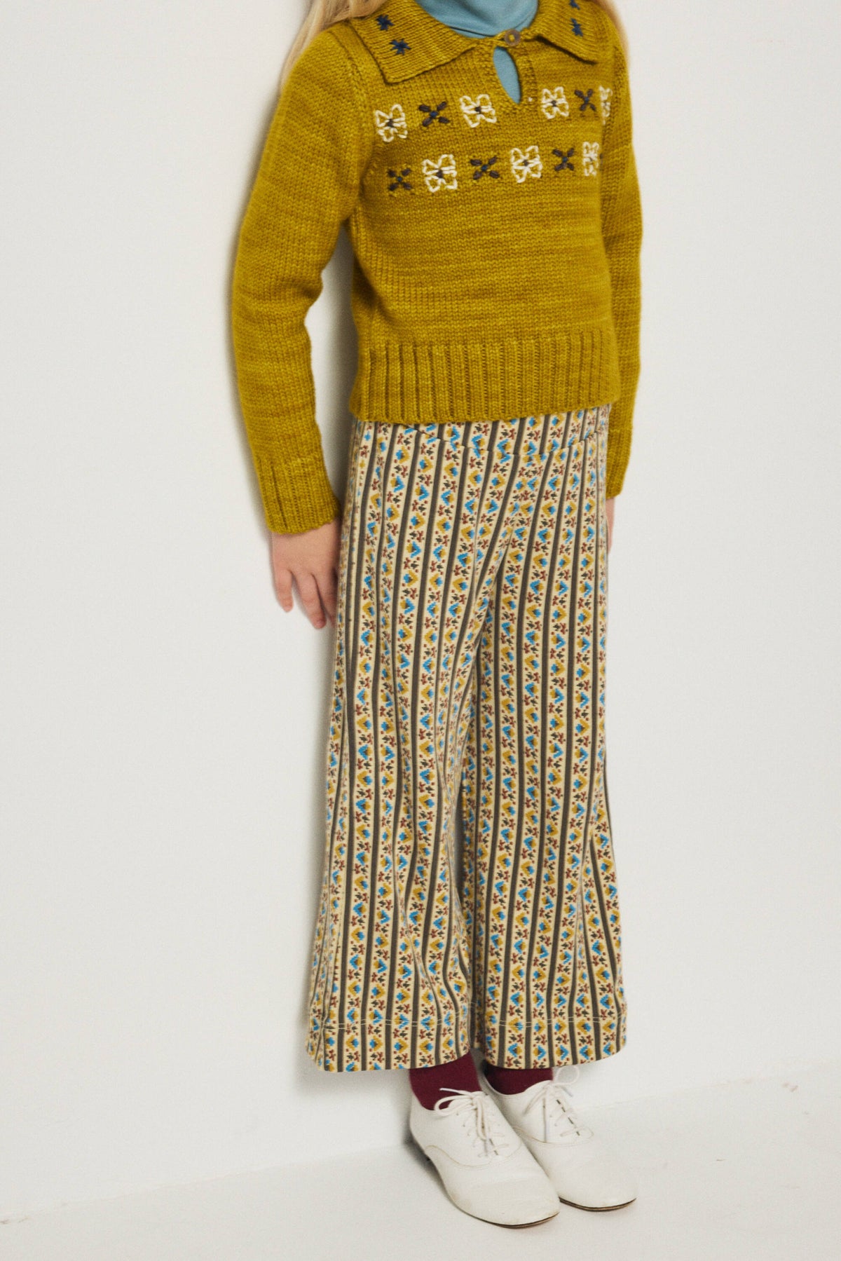 Misha & Puff-Floret Leonie Sweater Pistachio