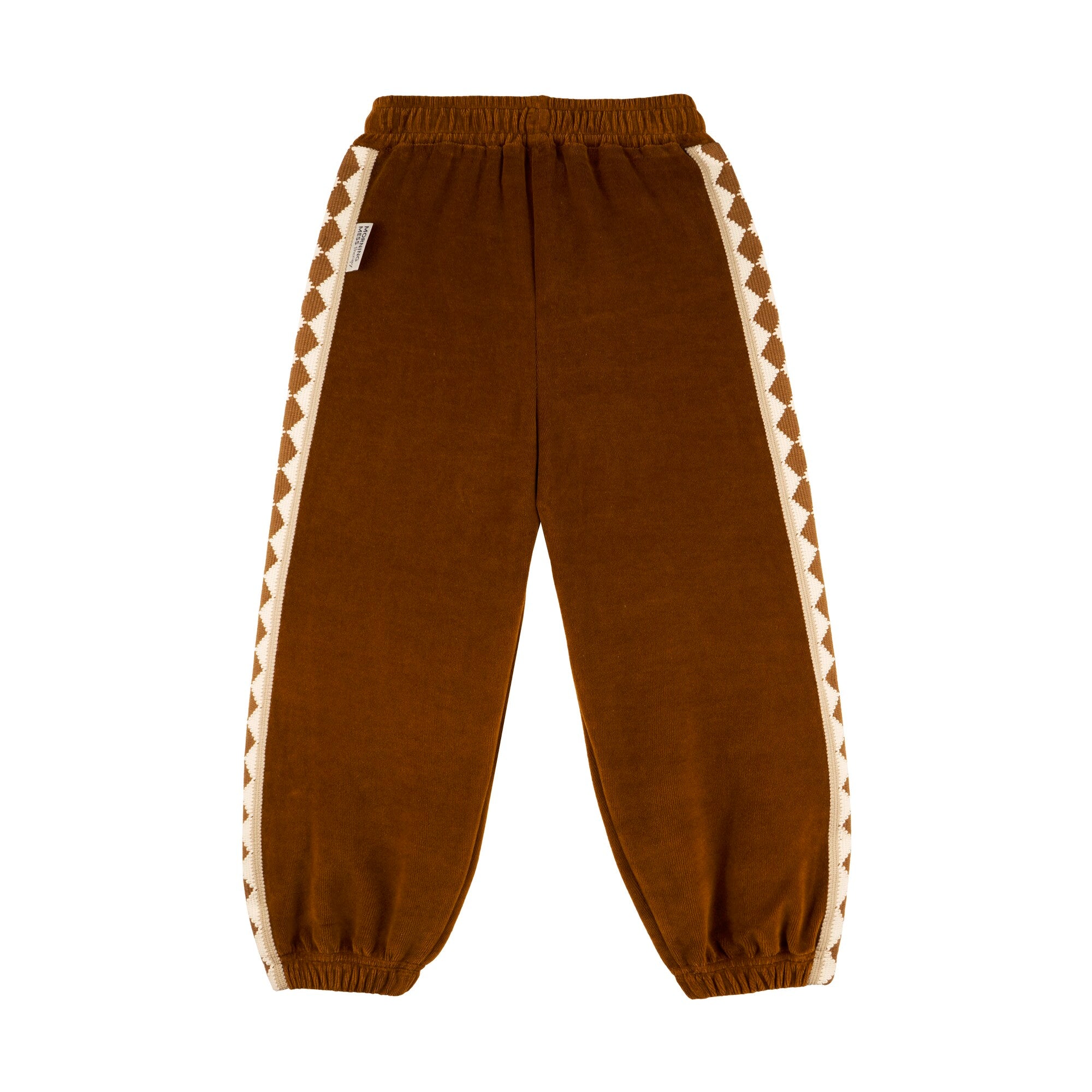 Morning Mess Therapy-New Gino Sweatpants Relaxed Fit Caramel Velvet