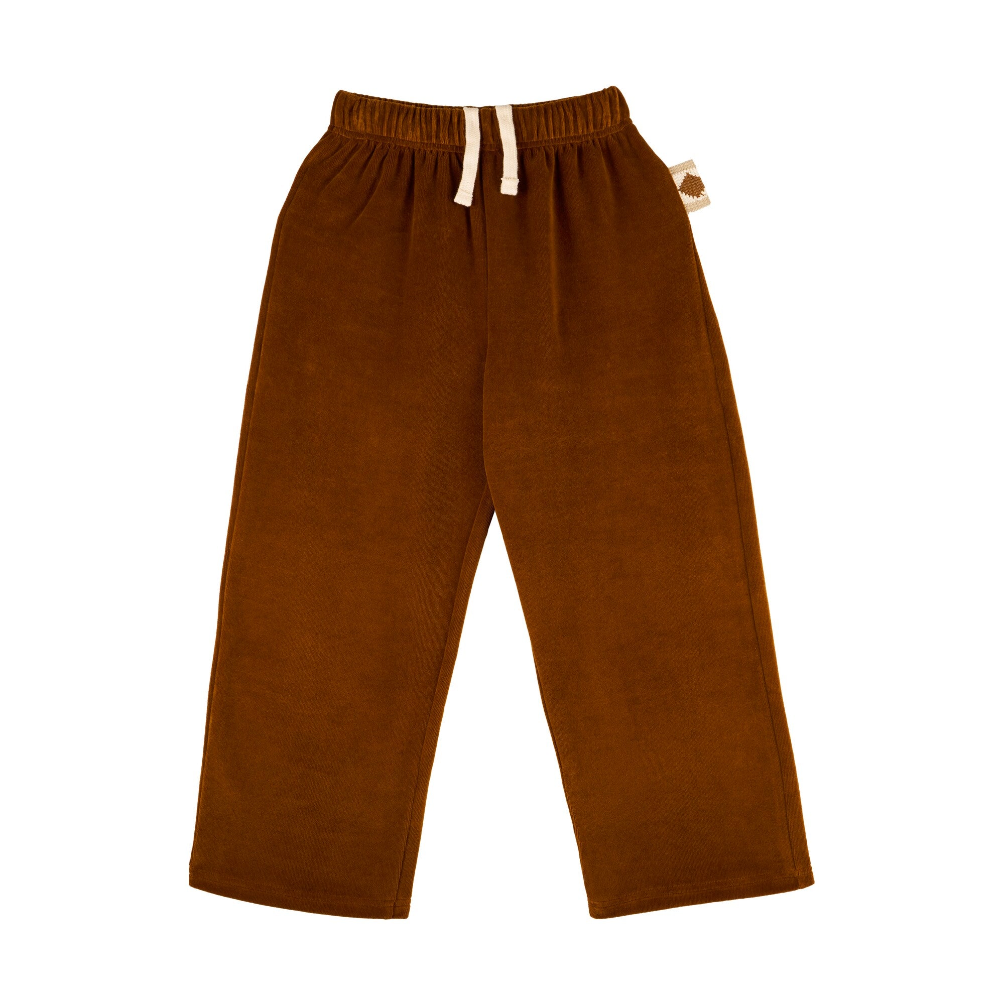 Morning Mess Therapy-Molly Sweatpants Carrot Fit Caramel Velvet