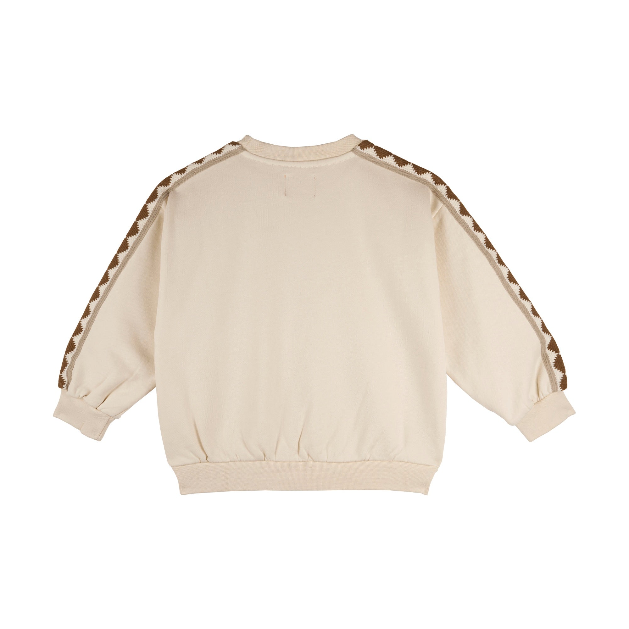 Morning Mess Therapy-Nico Sweatshirt Ocersize Balloon Fit Buttermilk