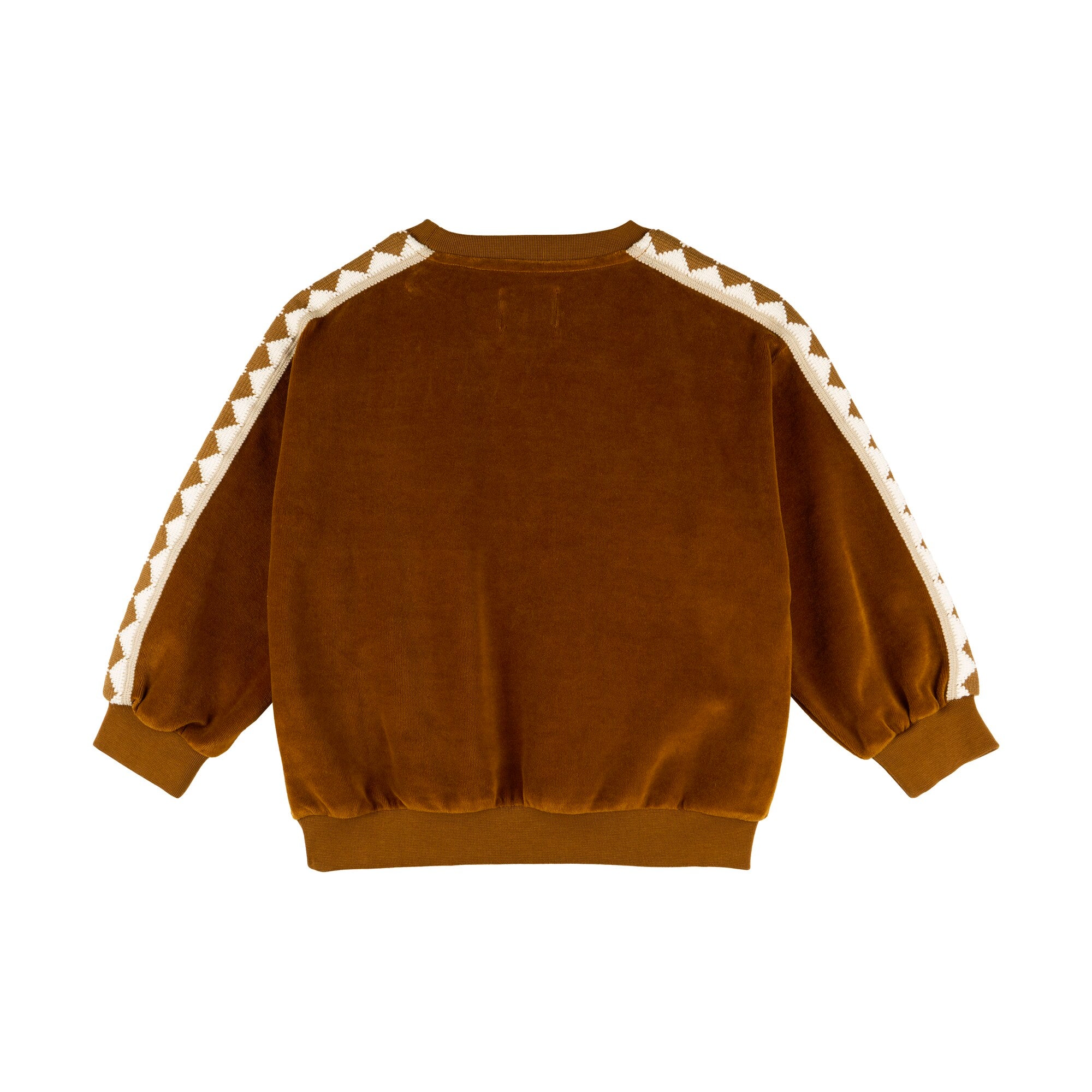 Morning Mess Therapy-Nico Sweatshirt Ocersize Balloon Fit Caramel Velvet