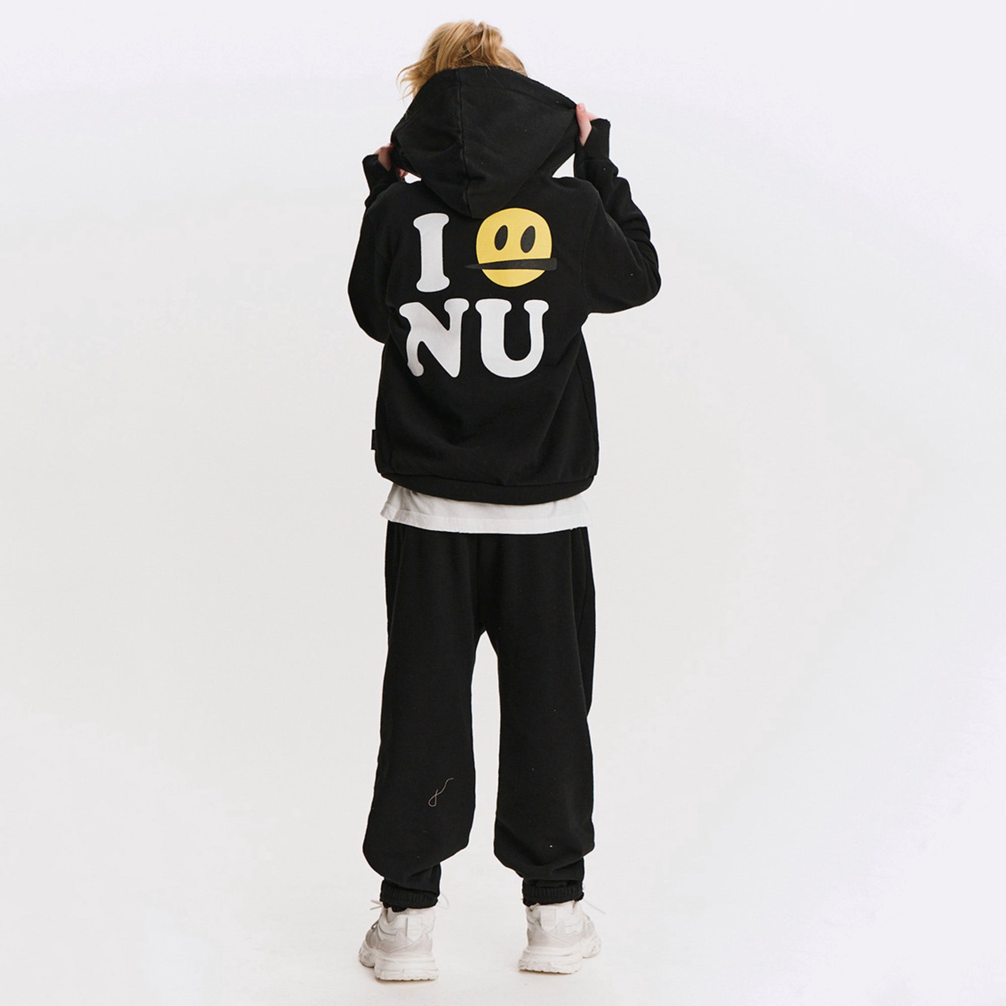 Nununu-Love Nu Zip Hoodie Black