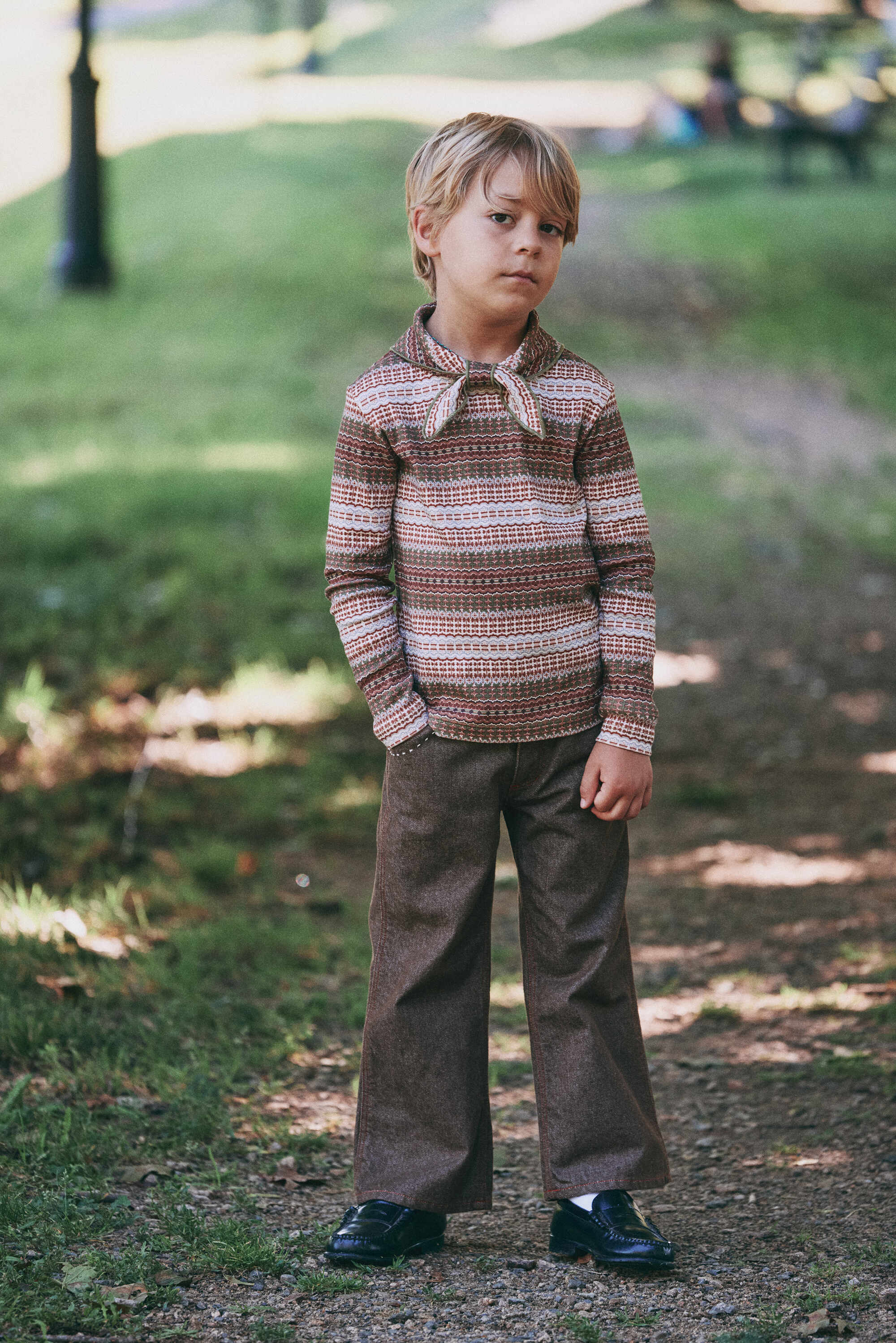 Misha & Puff-Scout Top Nori Arable