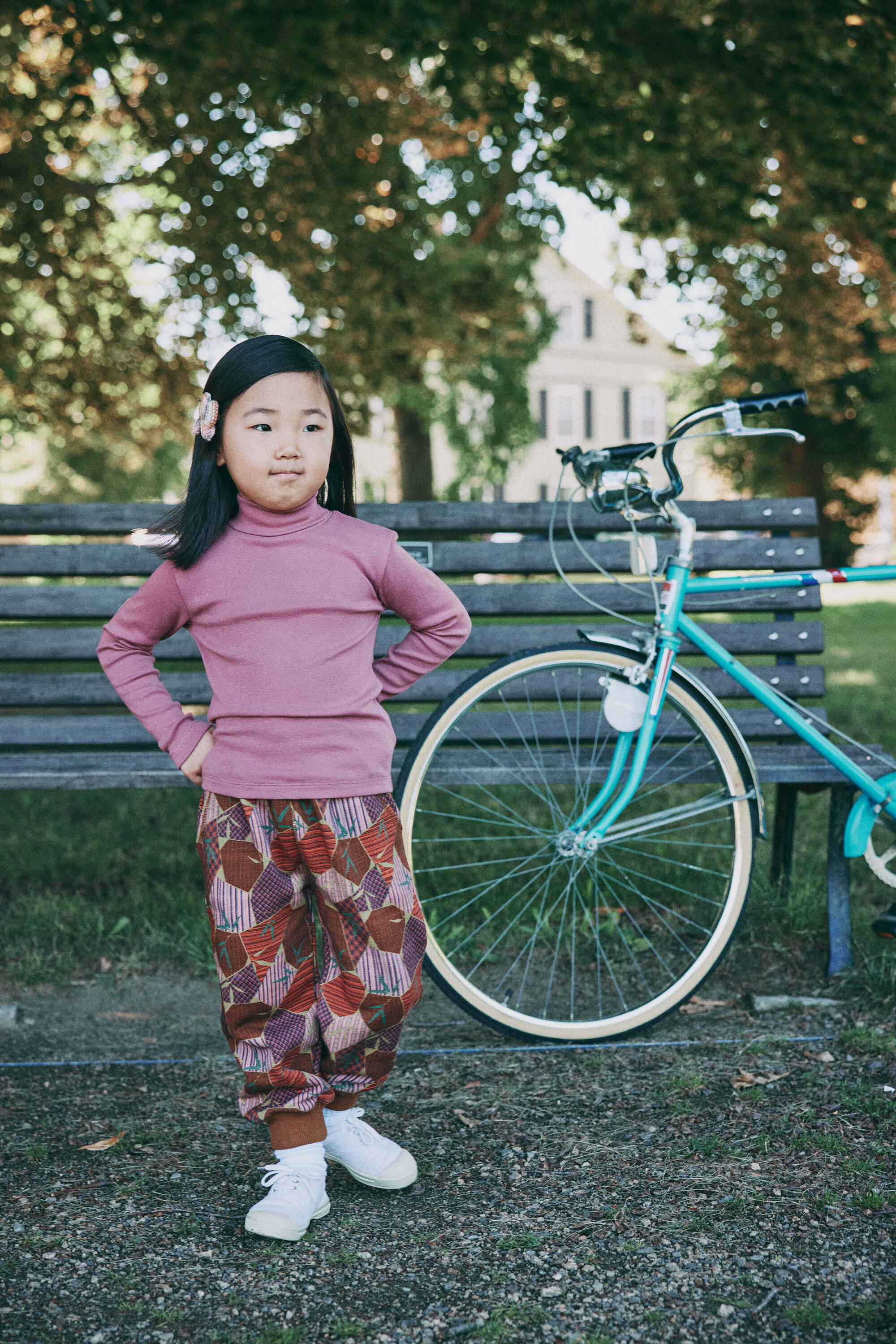 Misha & Puff-Court Jogger Antique Rose Kyoto