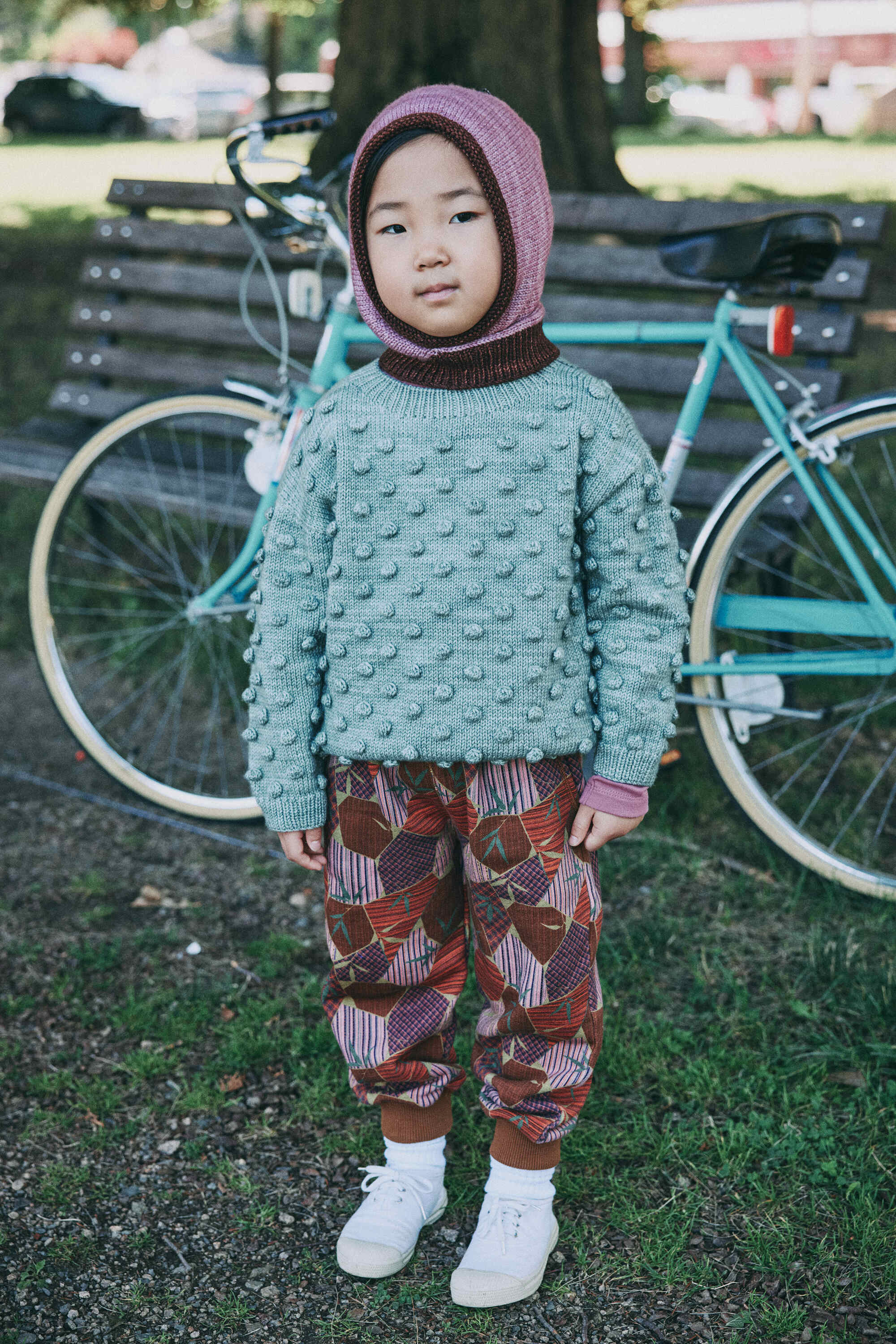 Misha & Puff-Court Jogger Antique Rose Kyoto
