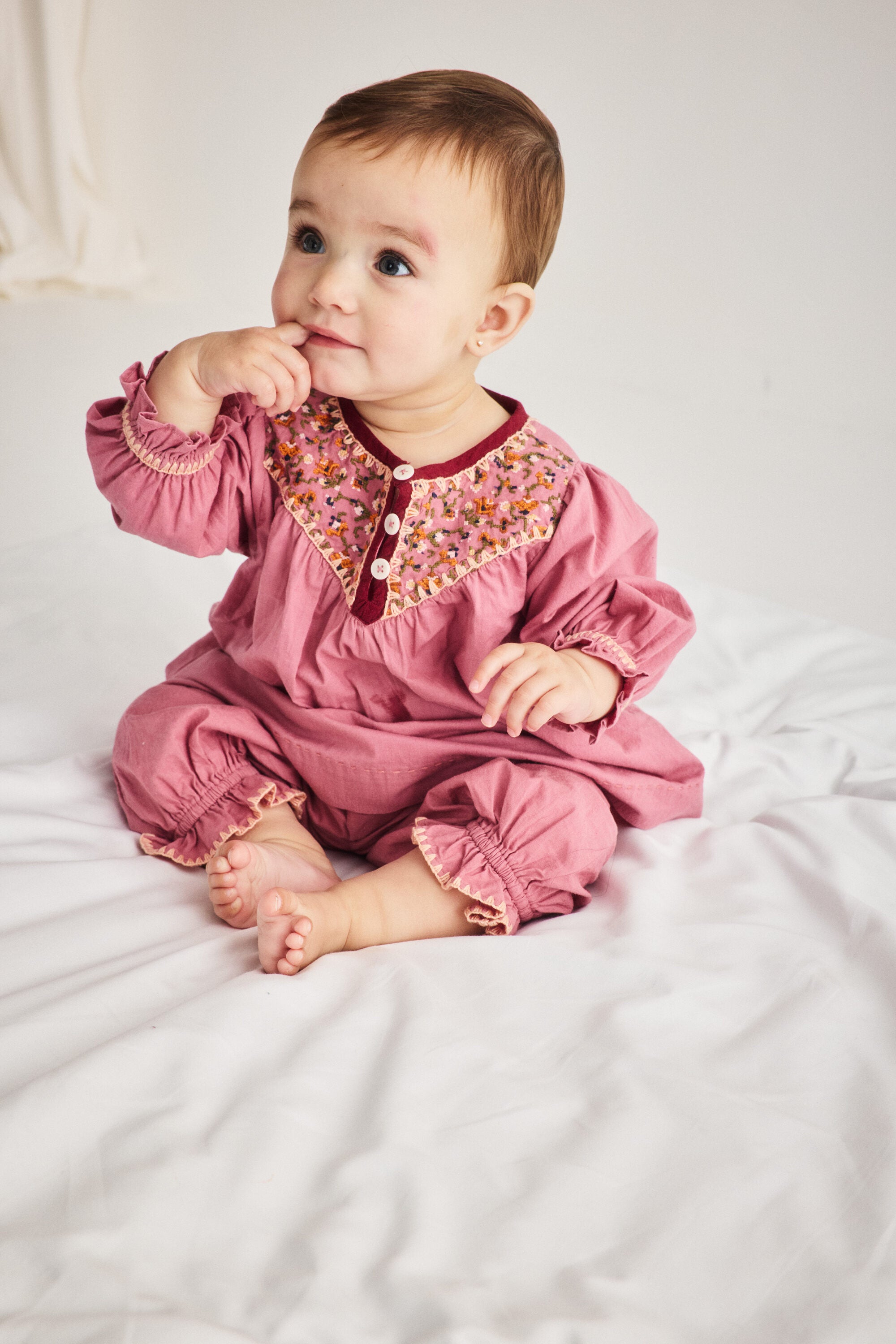 Misha & Puff-Baby Zuzu Pant Antique Rose