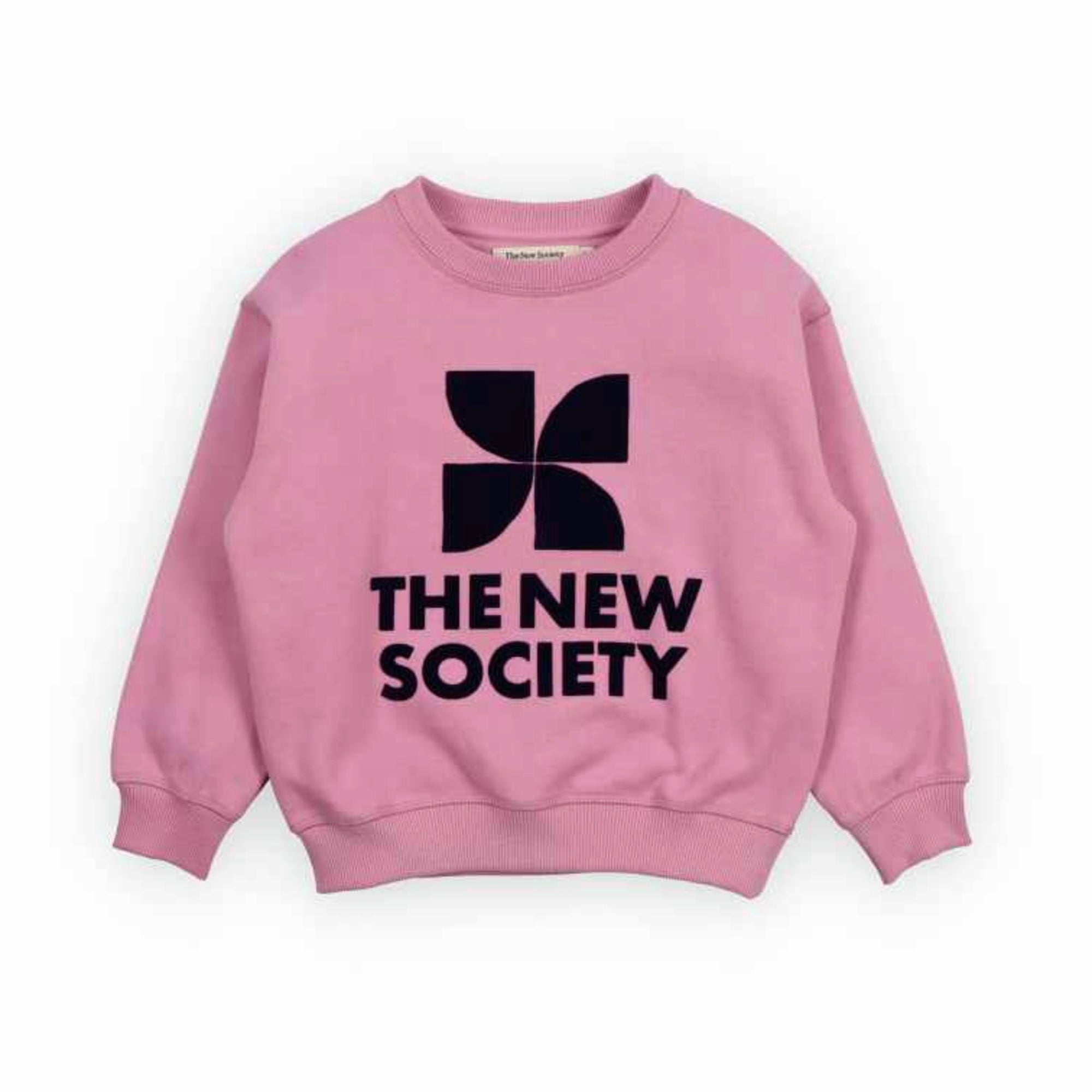 The New Society-TNS Logo Sweatshirt Dream Blush