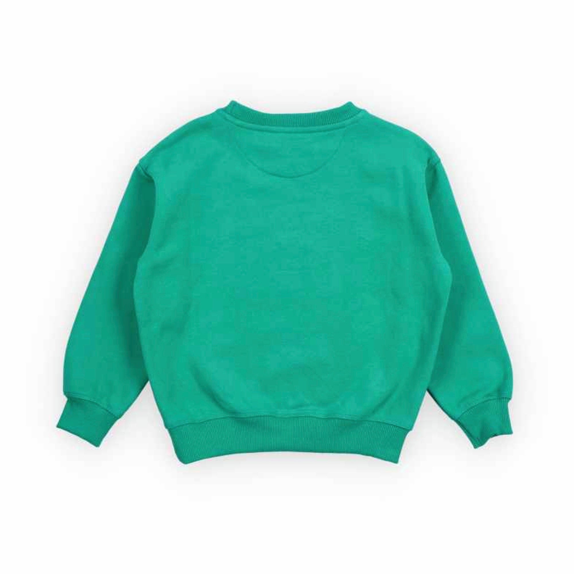 The New Society-TNS Logo Sweatshirt Radiant Emeral