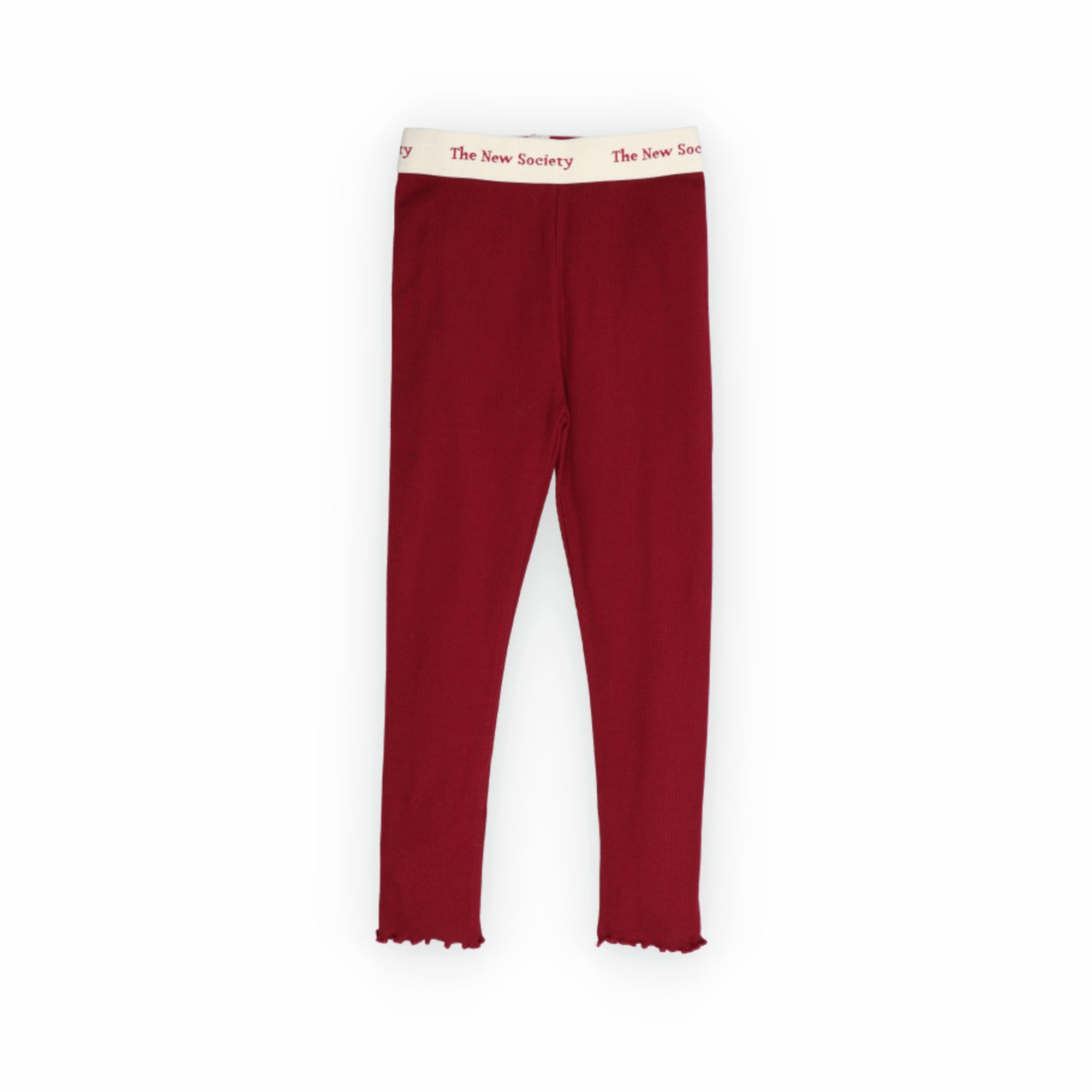 The New Society-TNS Rib Legging Plum Fantasy