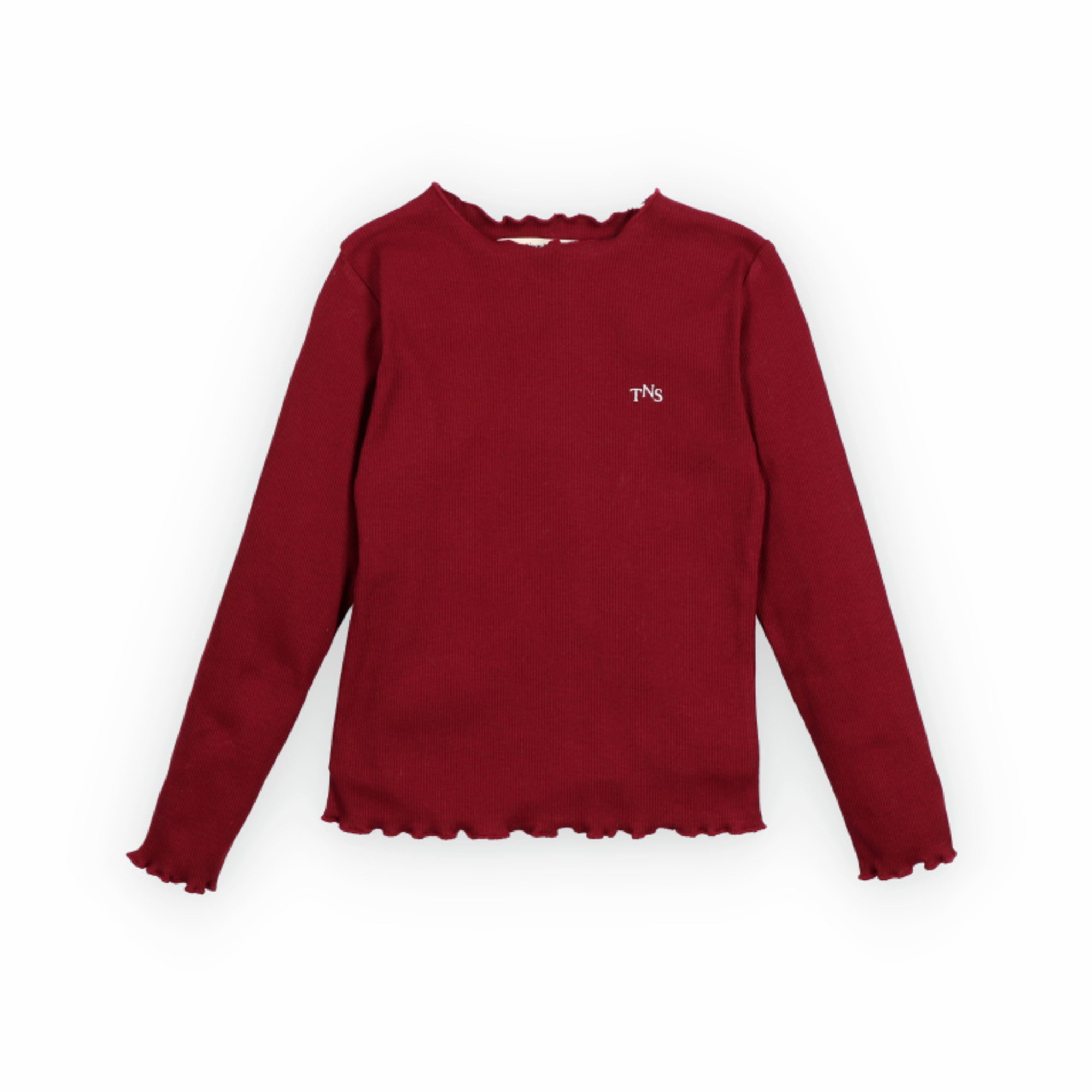 The New Society-TNS Rib Tee Plum Fantasy