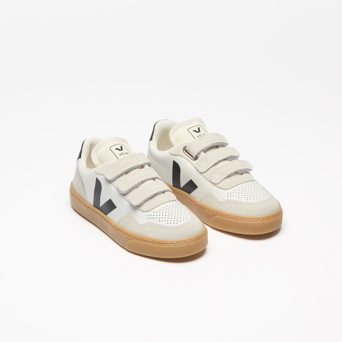 Veja-Small V-90 White_Black_Natural