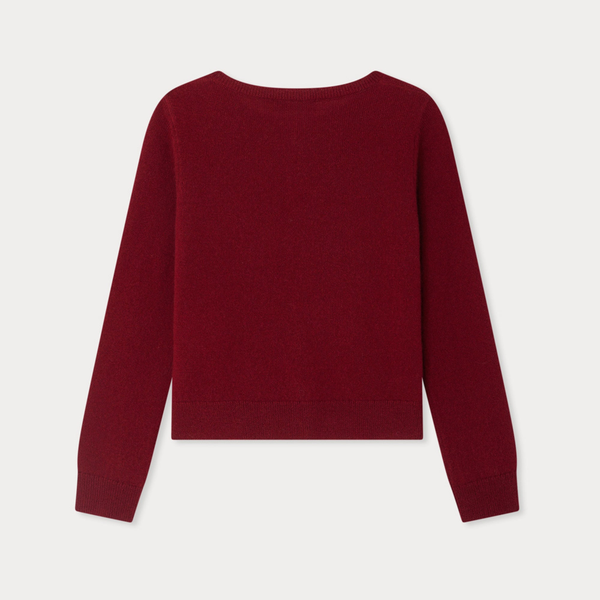 Bonpoint-Jonia cardigan hand-embroidered with cashmere