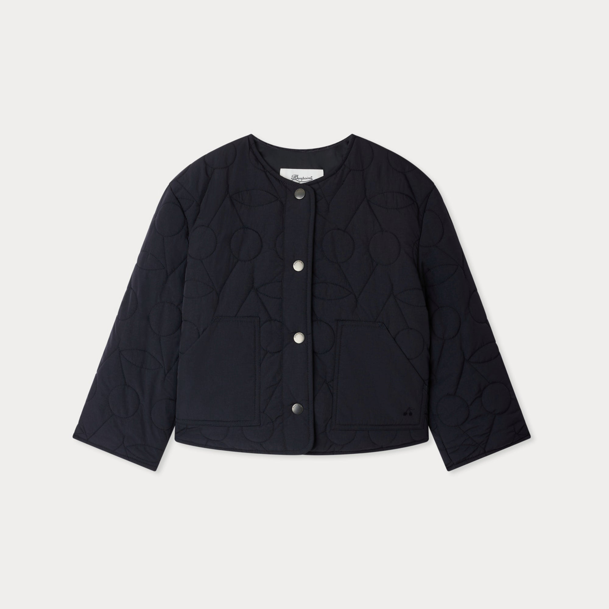 Bonpoint-Jill quilted cherry down jacket