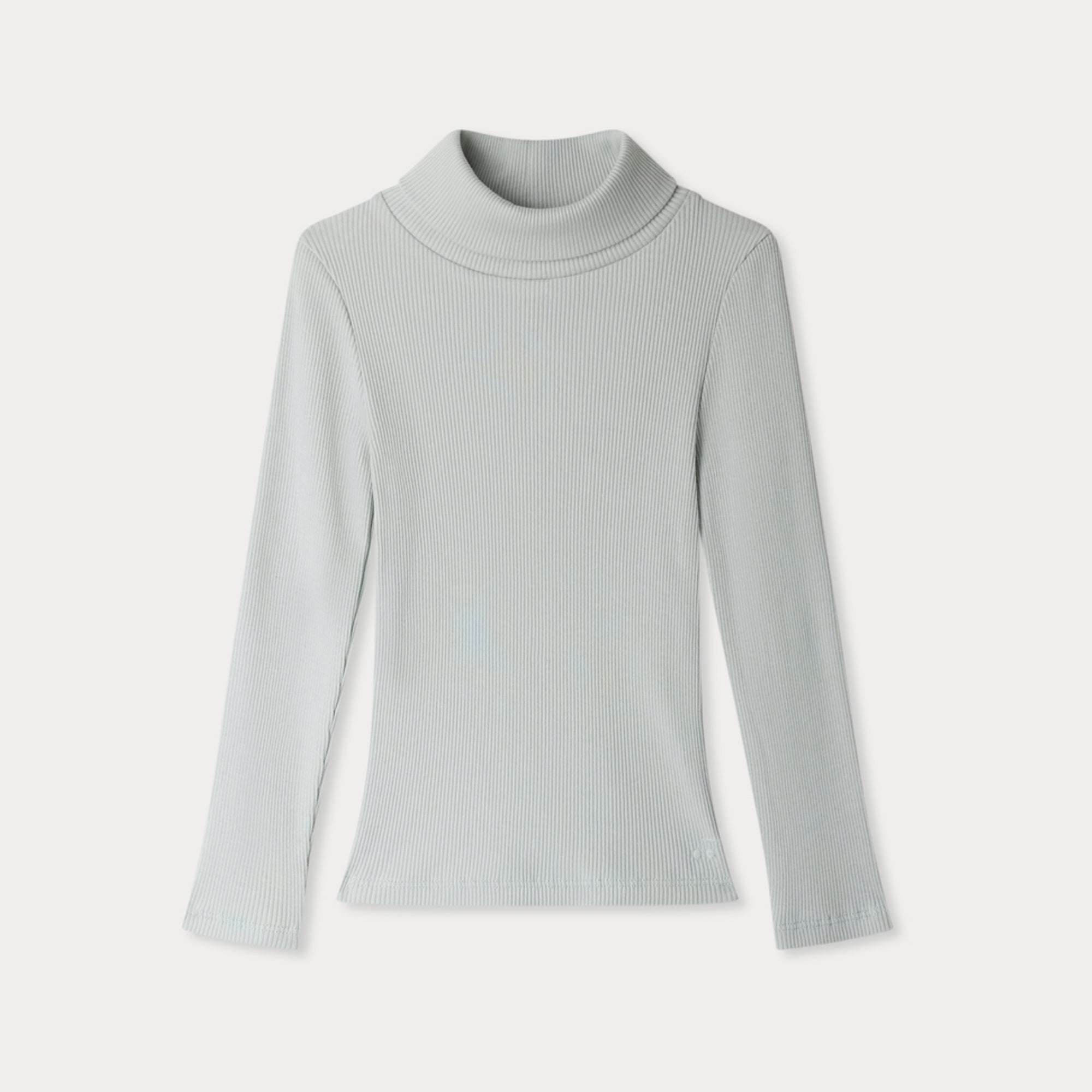 Bonpoint-Tahiti organic cotton turtleneck t-shirt in green