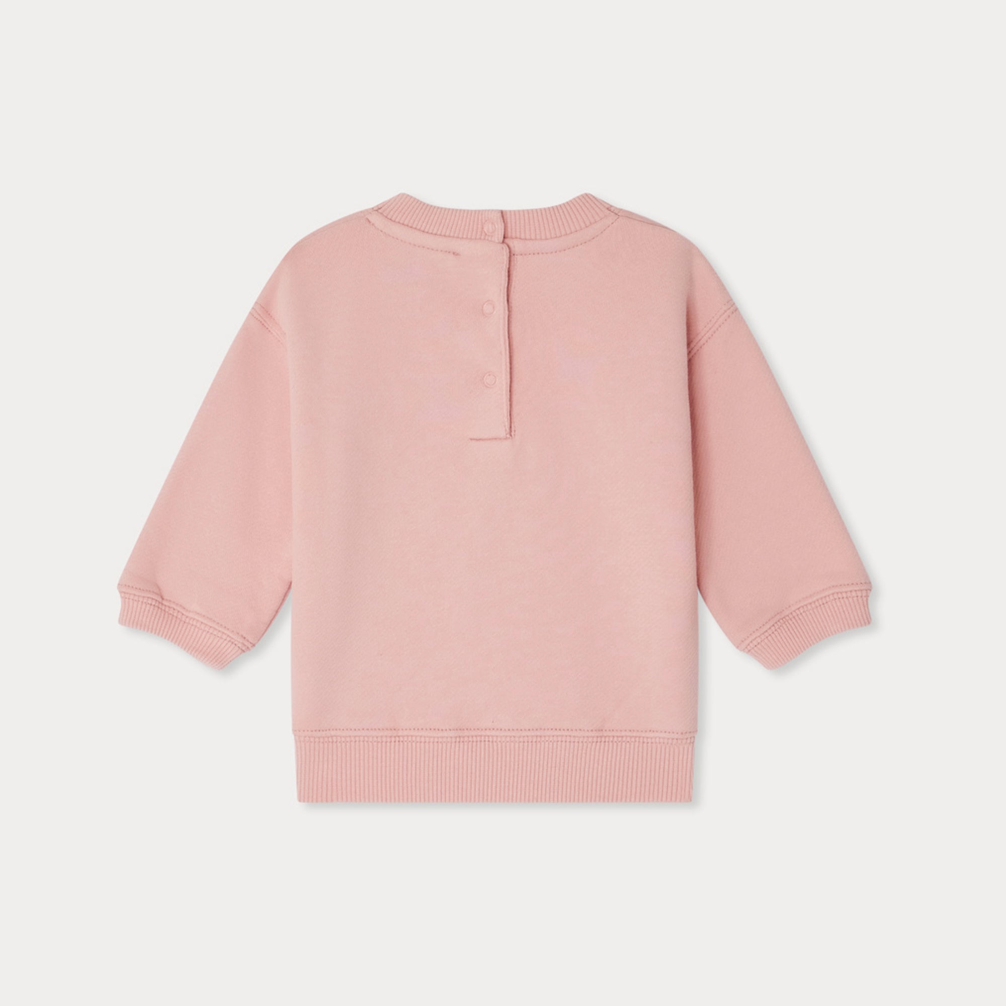 Bonpoint-Dahlia sweatshirt with cherry in Liberty fabric