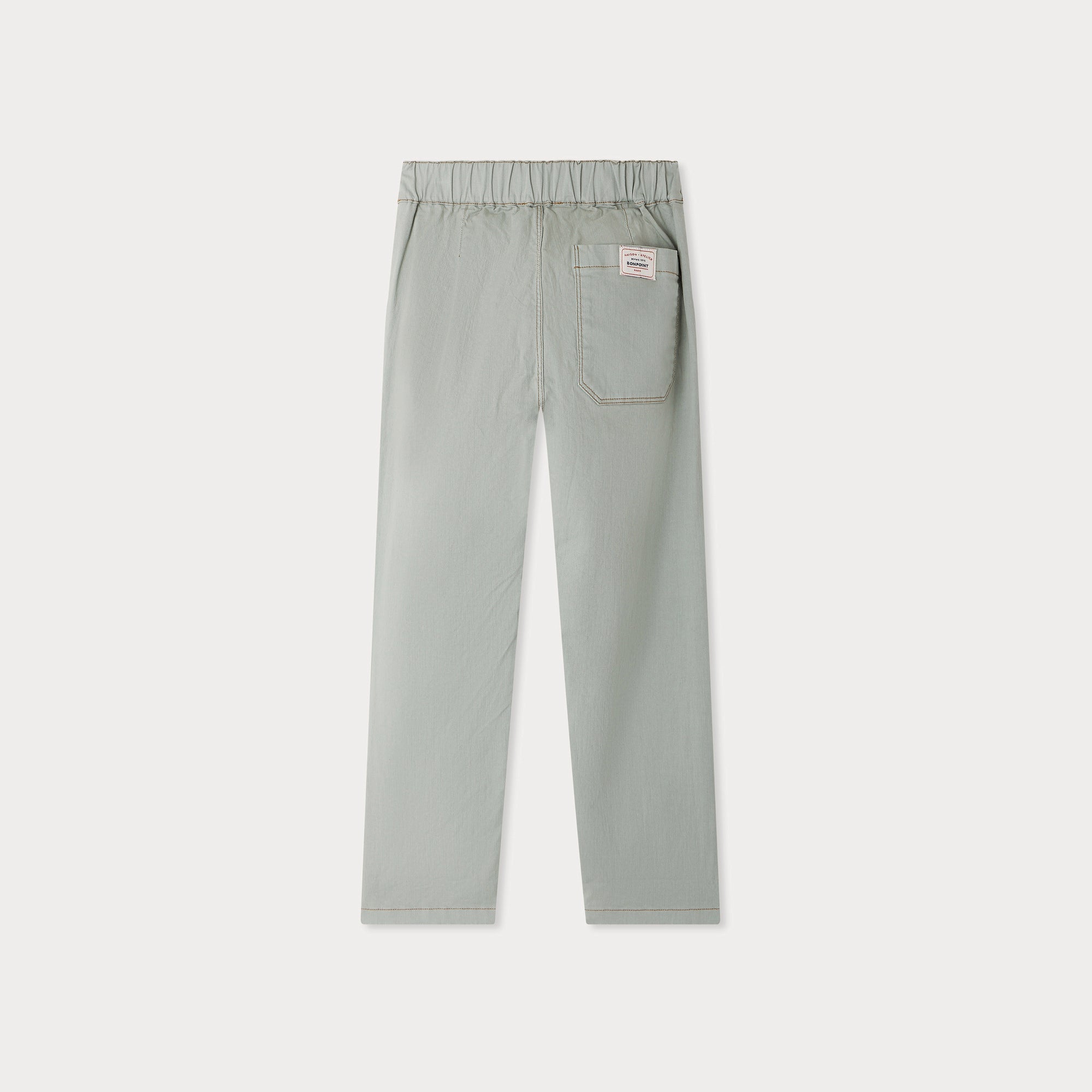 Bonpoint-Light Blue Casual Cotton Pants