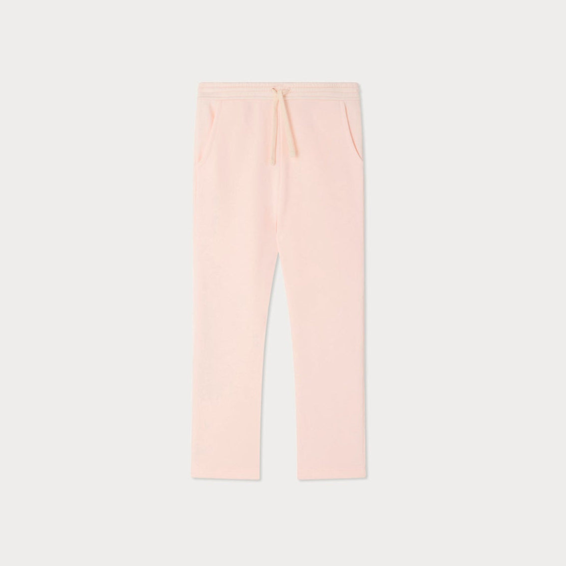 Bonpoint-Girls Light Pink Casual Cotton Pants