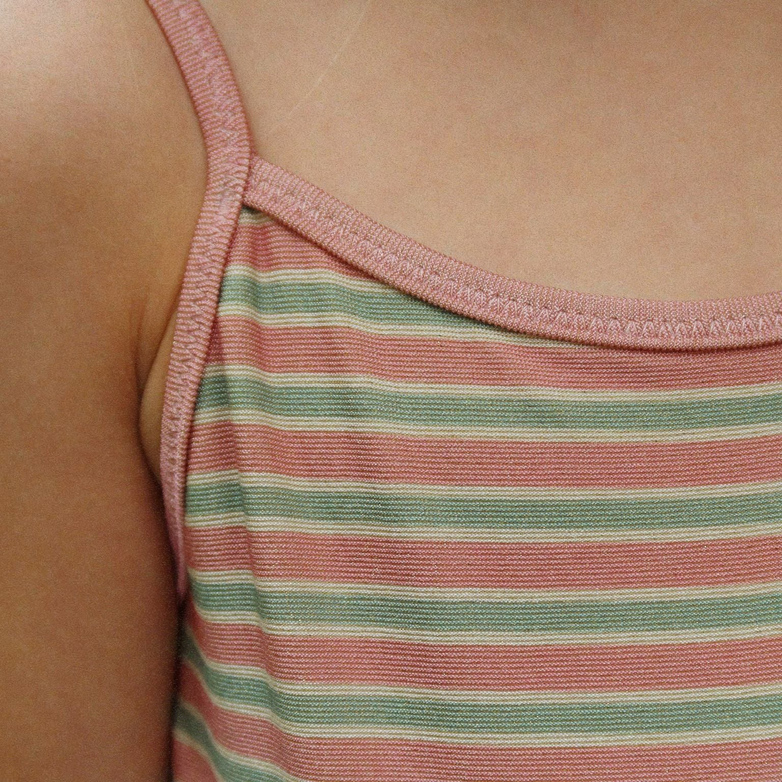 Konges Sløjd-Girl Bowwow Swimsuit Blush Stripe