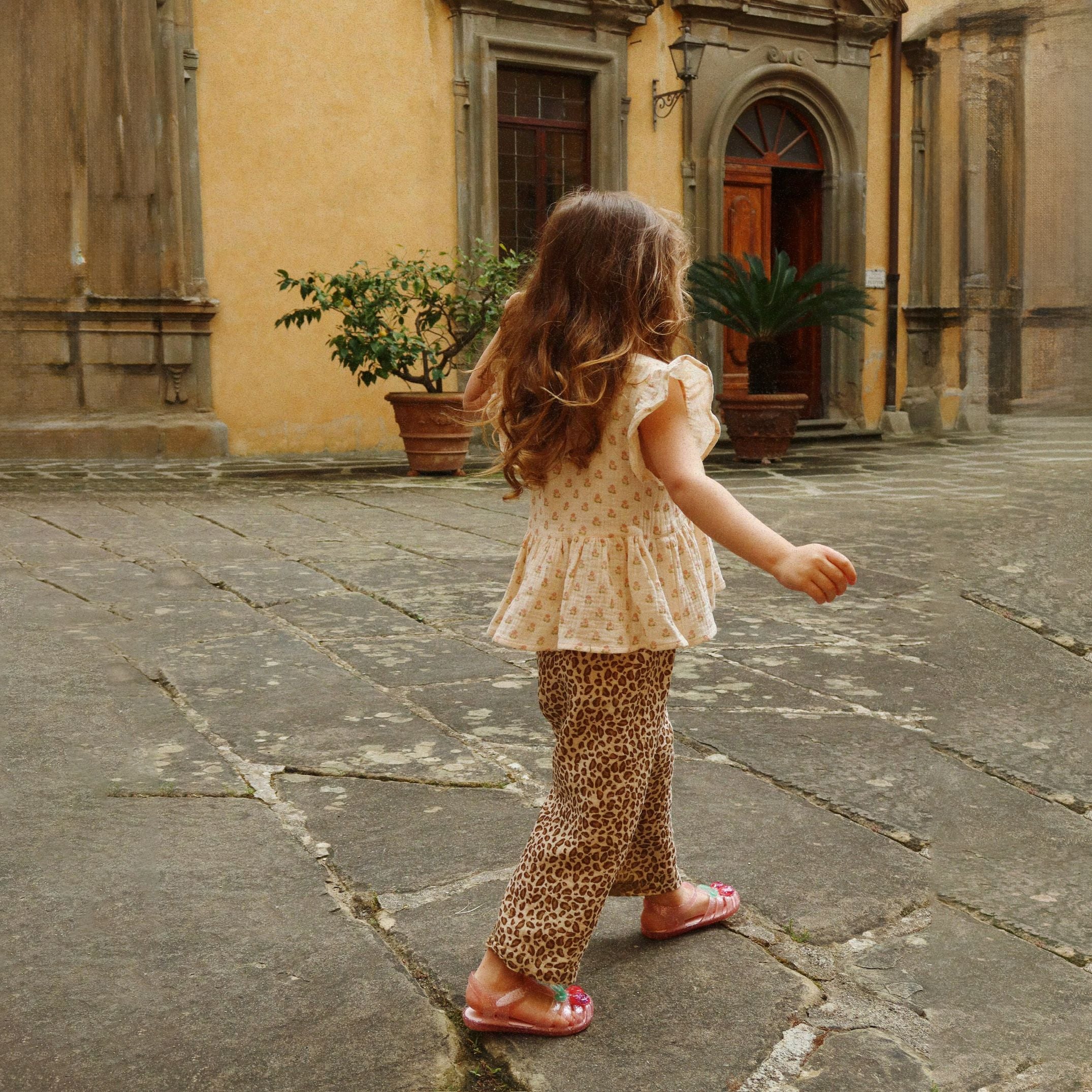 Konges Sløjd-Girl Lilo Sandal Cherry