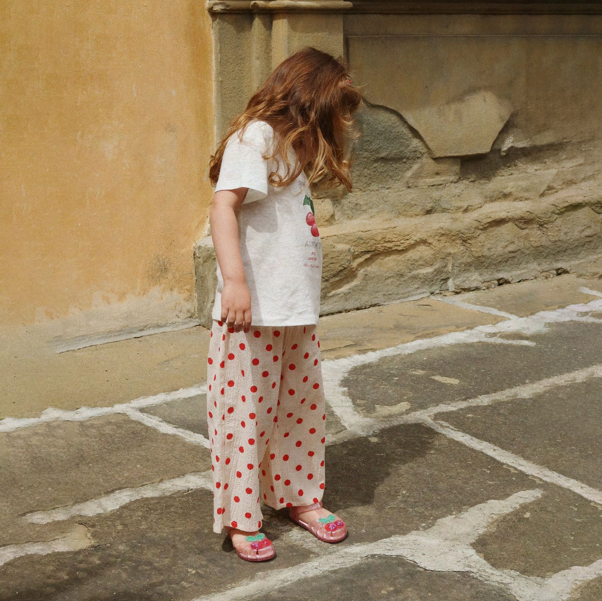 Konges Sløjd-Girl Lilo Sandal Cherry