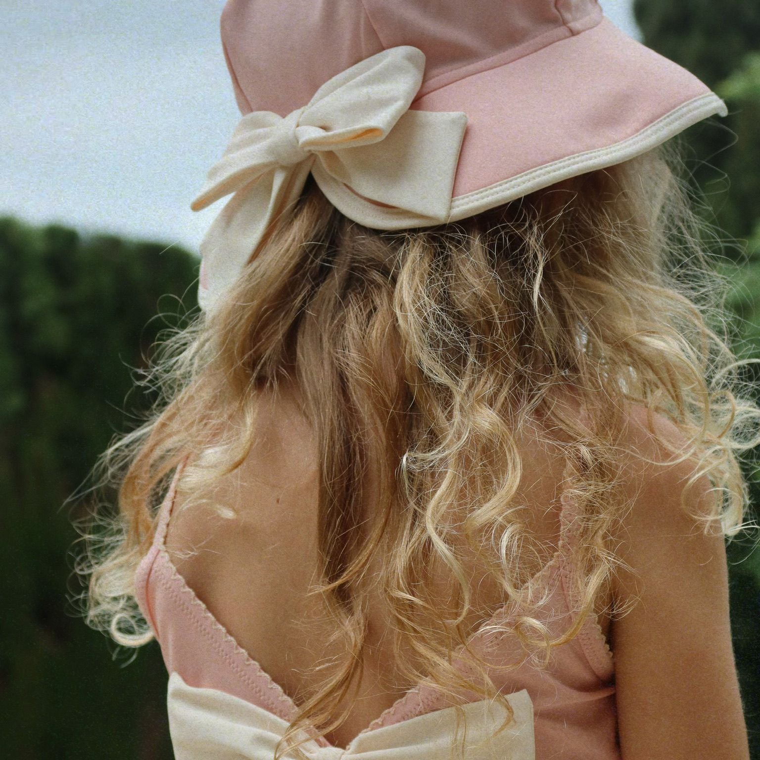 Konges Sløjd-Girl Kitty Swim Hat Grs Powder Pink