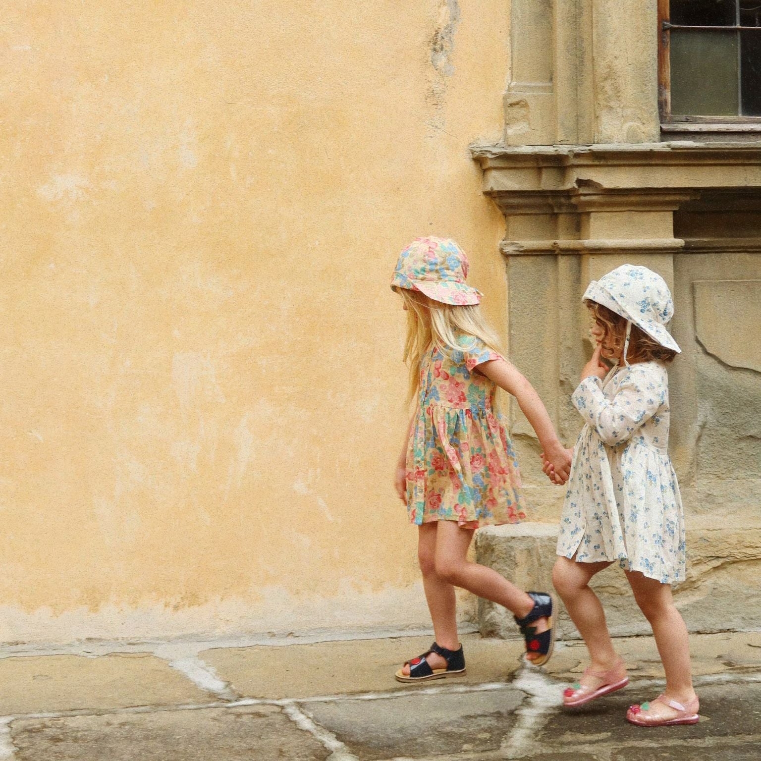 Konges Sløjd-Girl Pacey Sun Hat Gots Tramonto