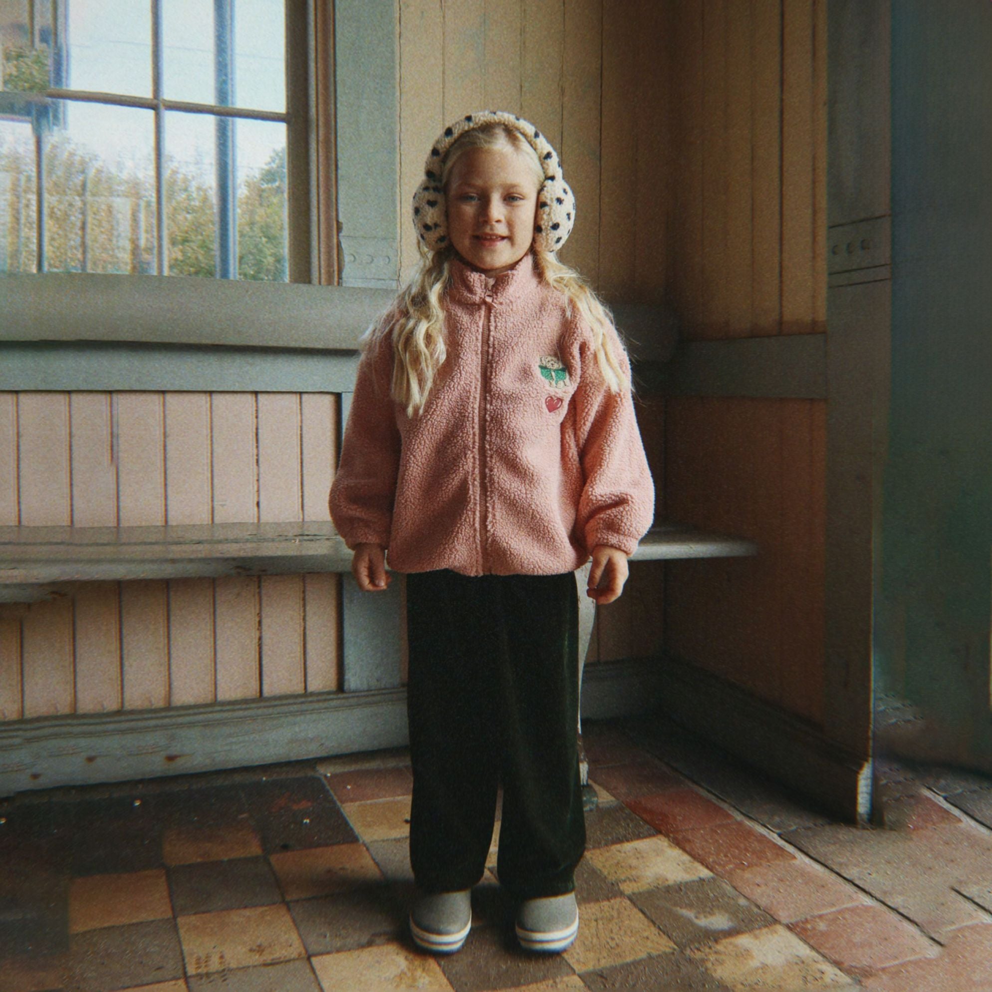 Konges Sløjd-Jody Teddy Jacket Grs Mellow Rose