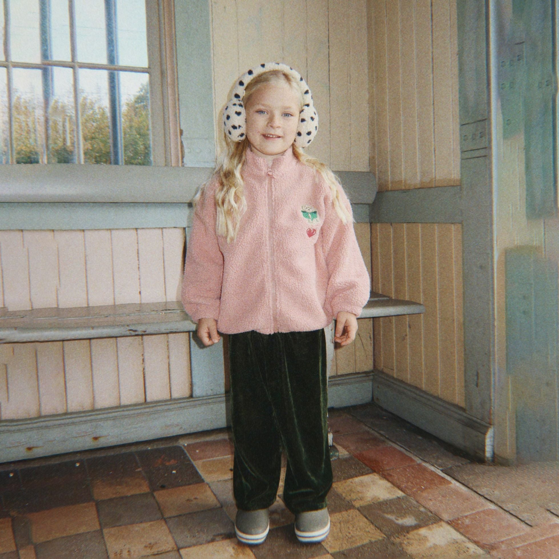 Konges Sløjd-Jody Teddy Jacket Grs Mellow Rose