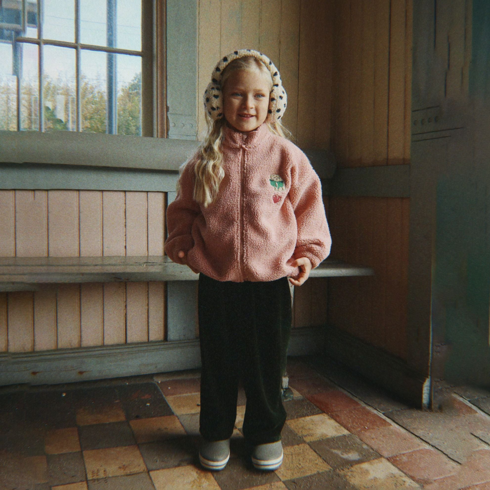Konges Sløjd-Jody Teddy Jacket Grs Mellow Rose