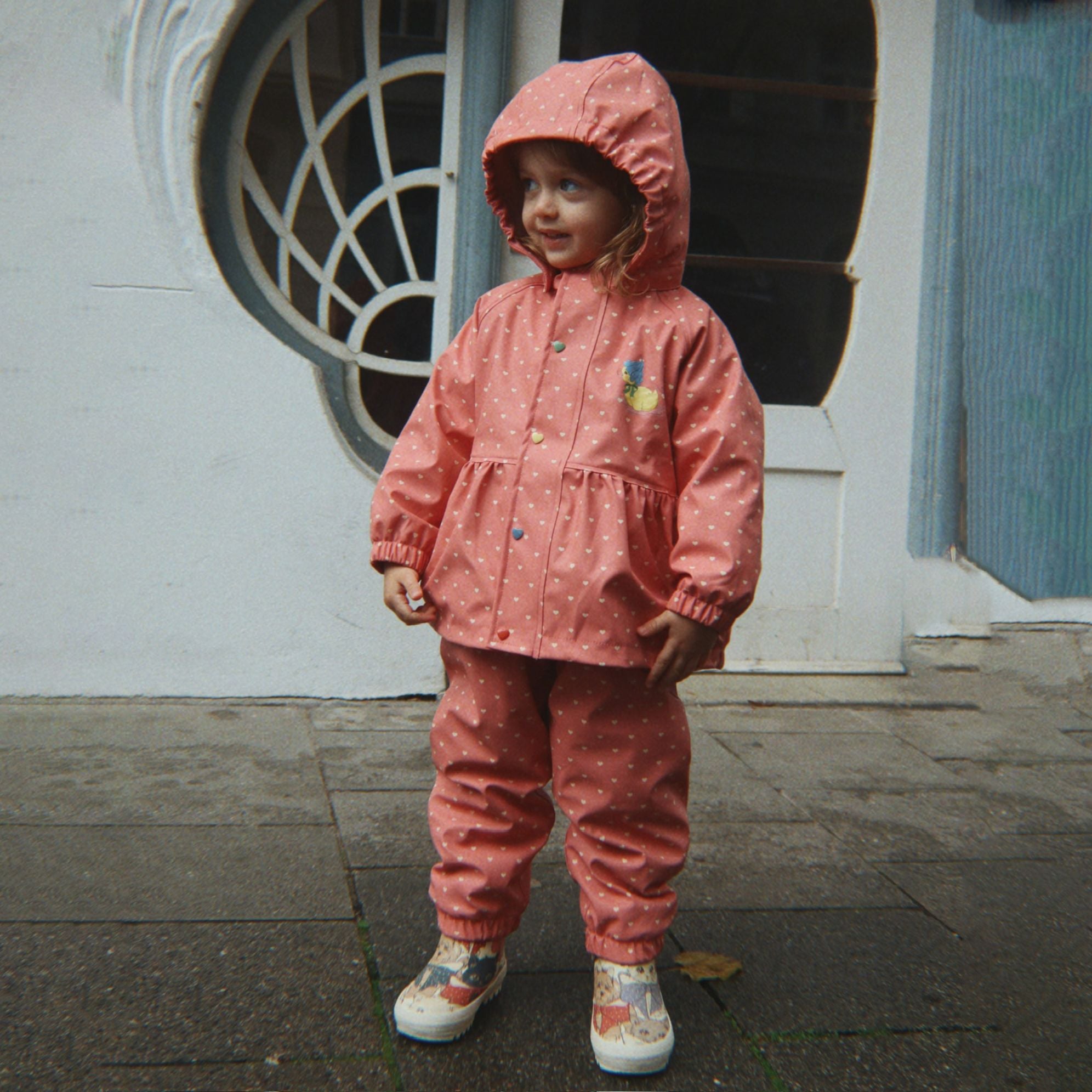 Konges Sløjd-Rainy Palme Duckling Set Girl Coeur Feathers