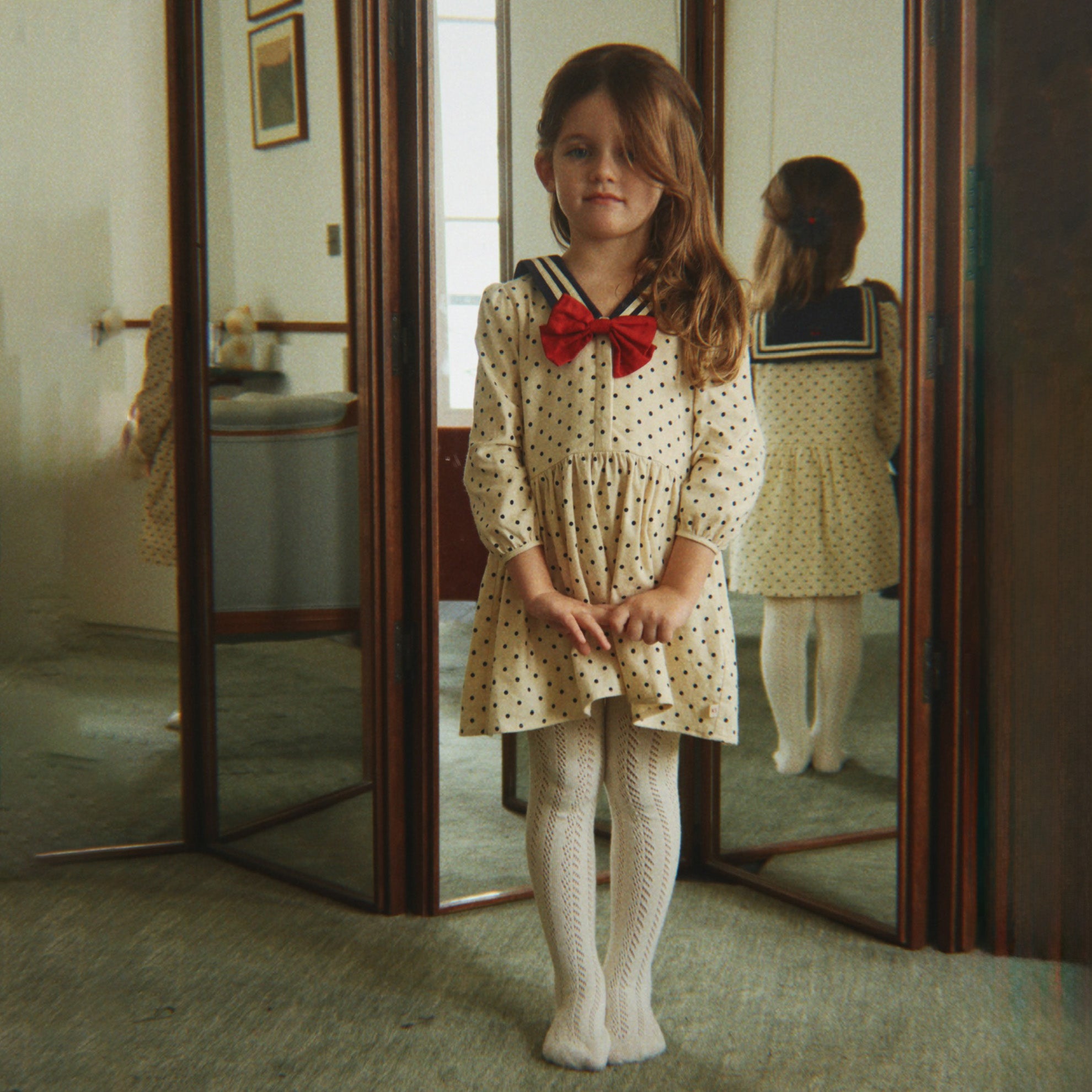 Konges Sløjd-Cali Dress Gots Dot Desert