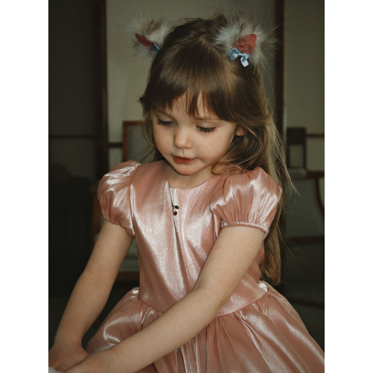 Konges Sløjd-Fia Dress Grs Silver Pink