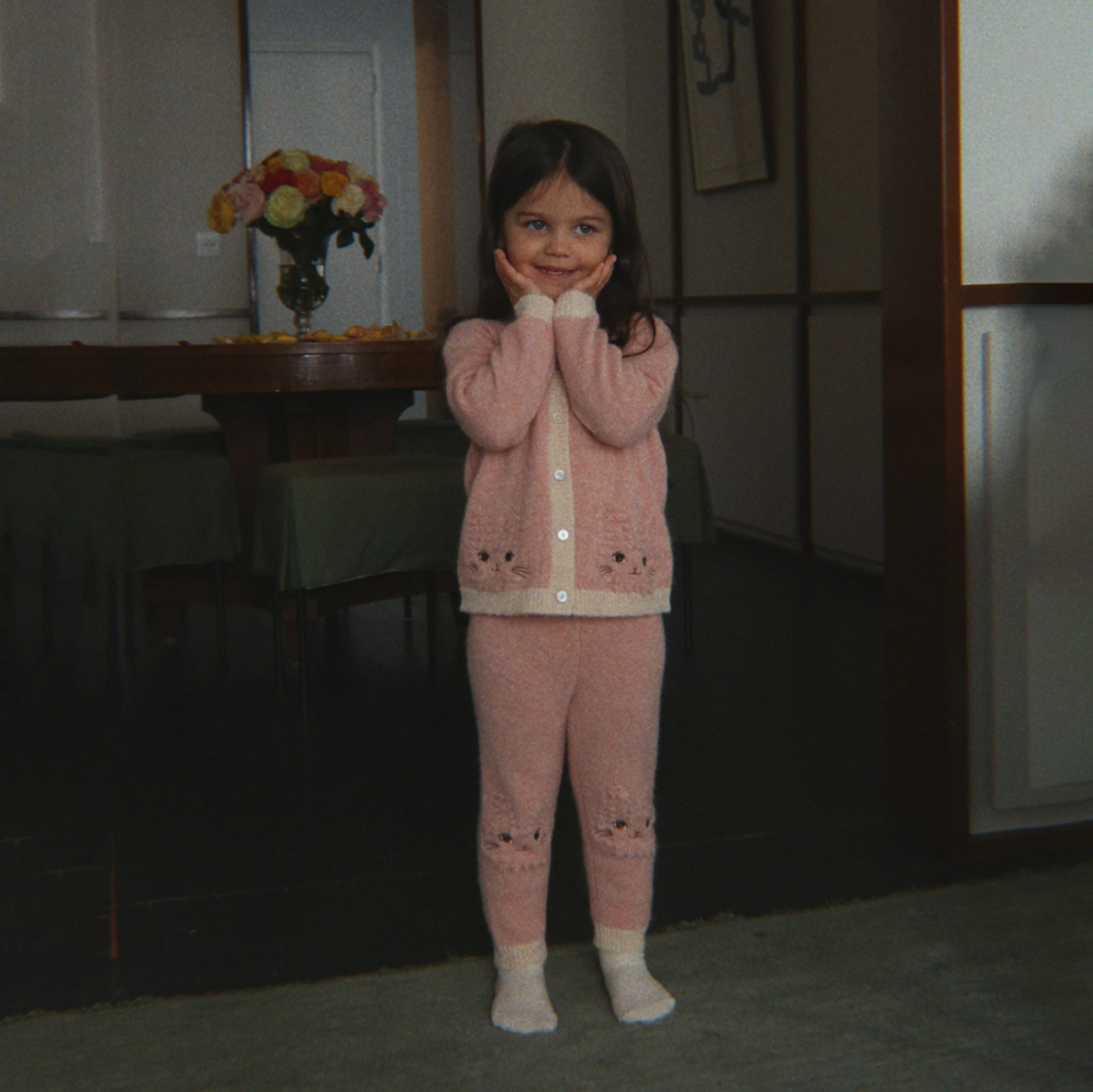 Konges Sløjd-Kitty Cardigan Silver Pink