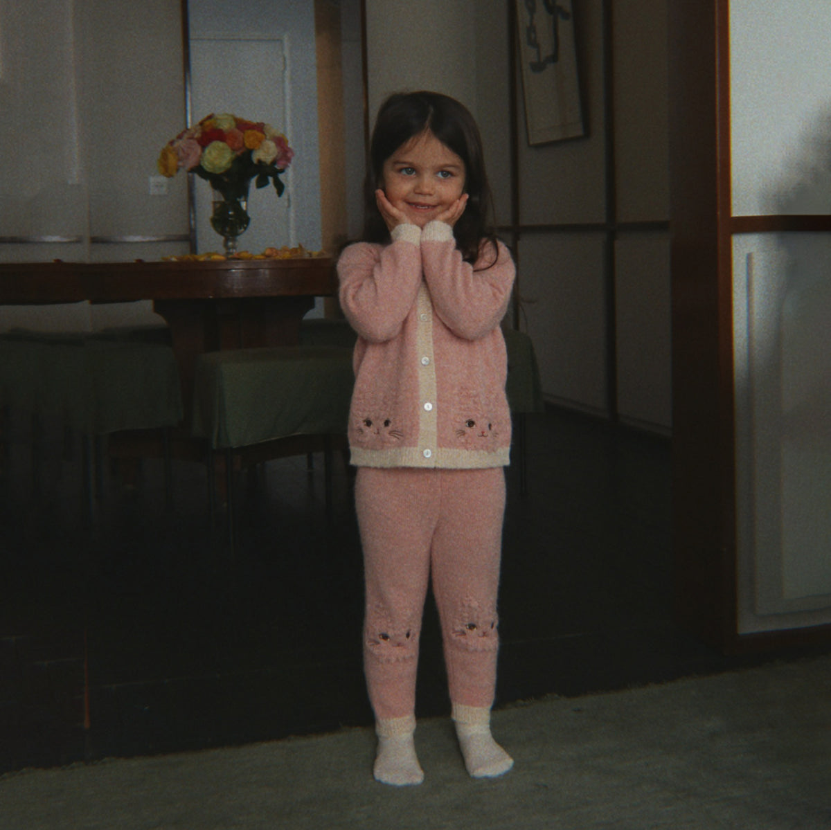 Konges Sløjd-Kitty Pants Silver Pink